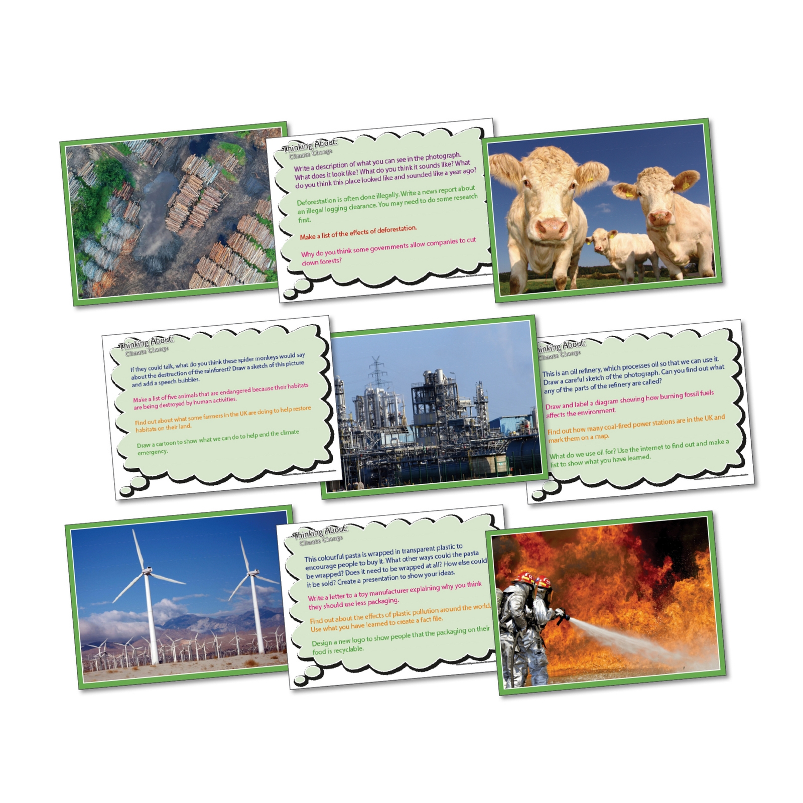 Thinking About Climate Change Cards