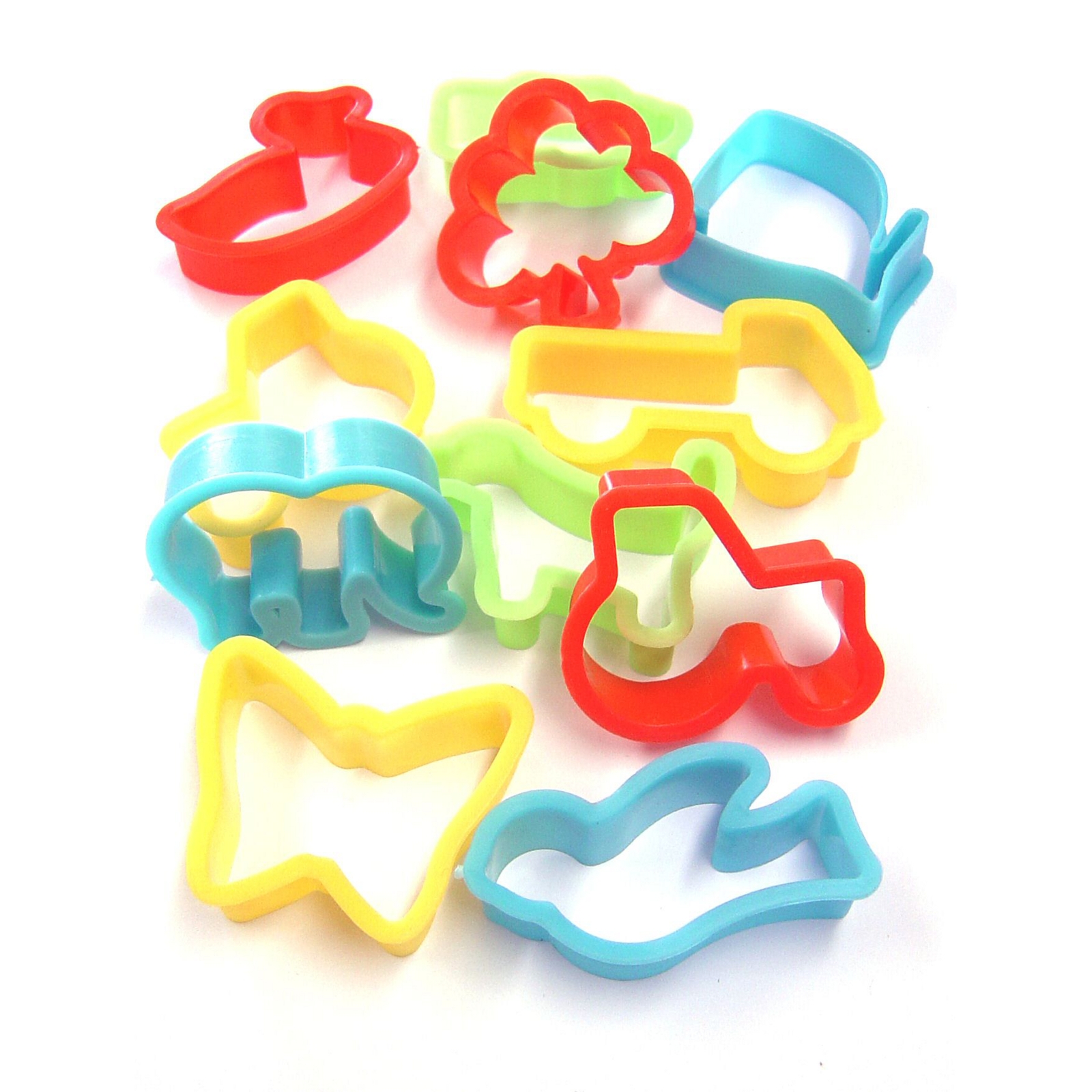 Shape Cutters for Modelling/Baking - Assorted - Pack of 11