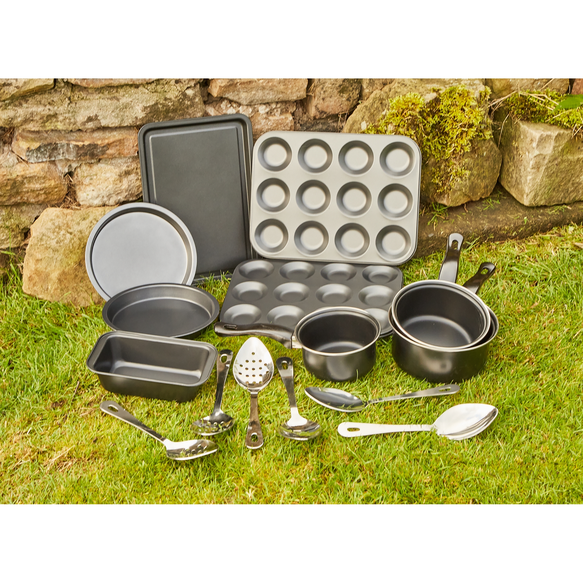 Metal Mud Pie Baking Set