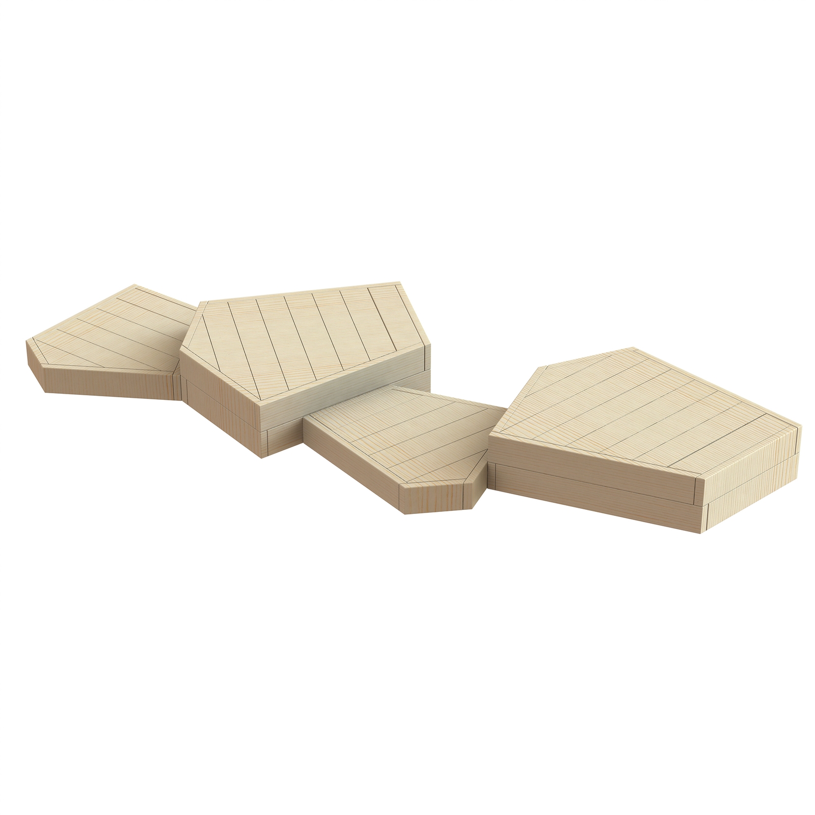 Millhouse Outdoor Play Podium Pathway (4 Steps)