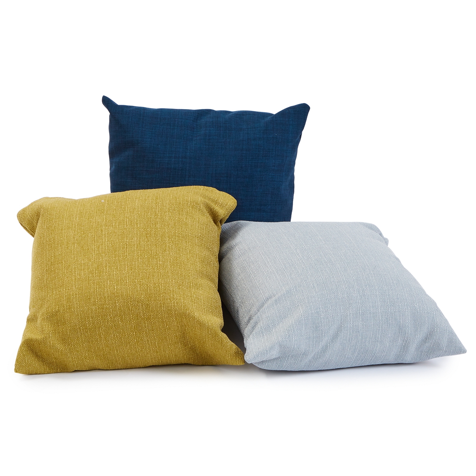 Slub Chenille Pk 3 Scatter Cushions