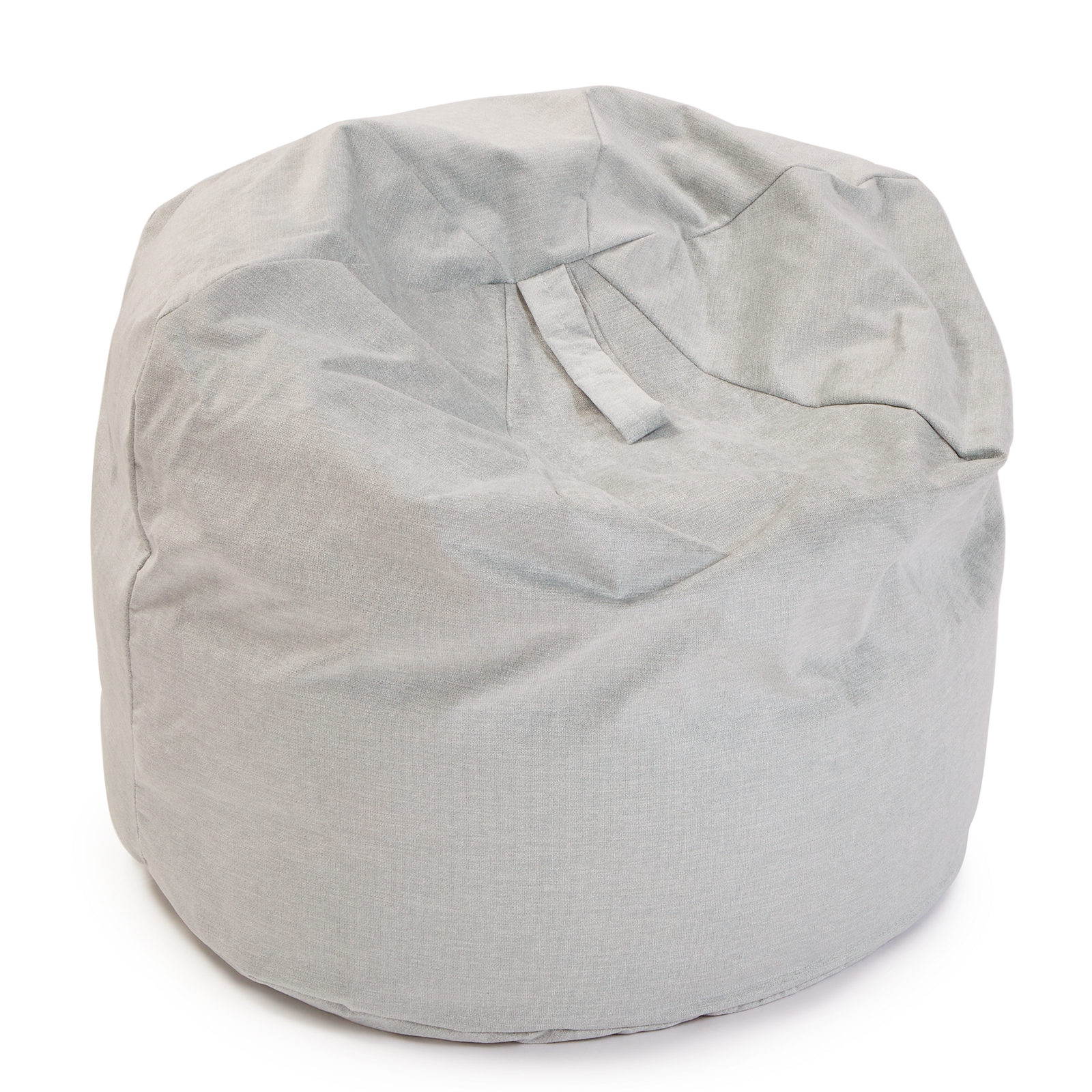 Adult Large Blue Chenille Beanbag Seat