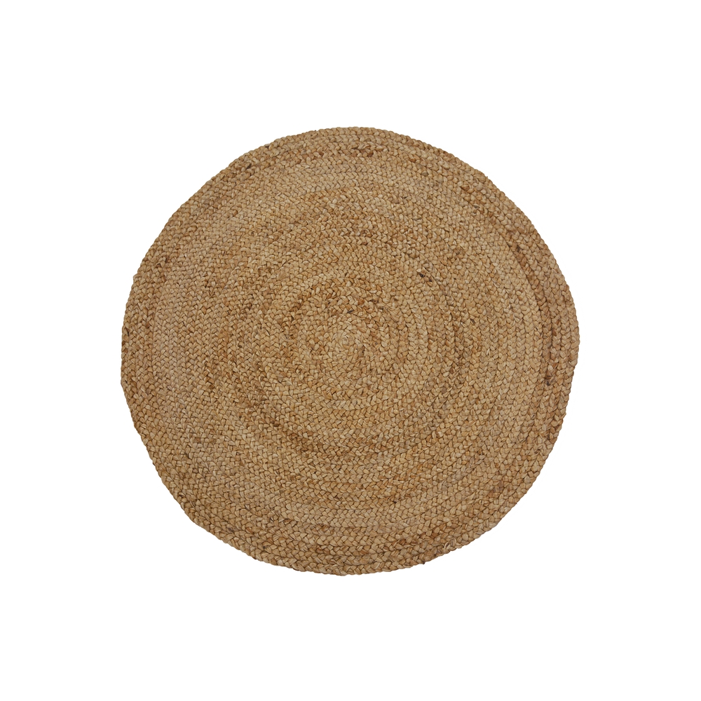 Jute Circular Rug Office Bridge Group
