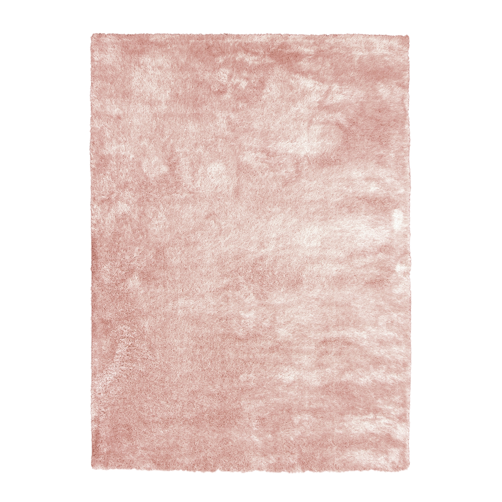 Rectangular Soft And Shimmer Washable Rug Pink
