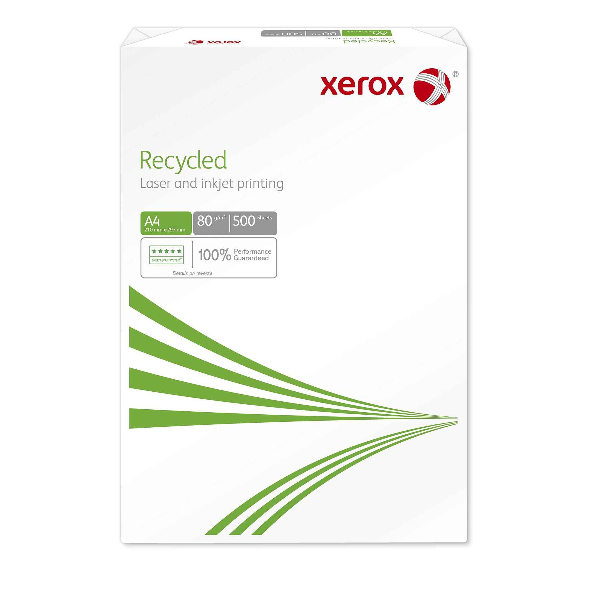 Xerox A4 Recycled Copier Paper - 5 Reams
