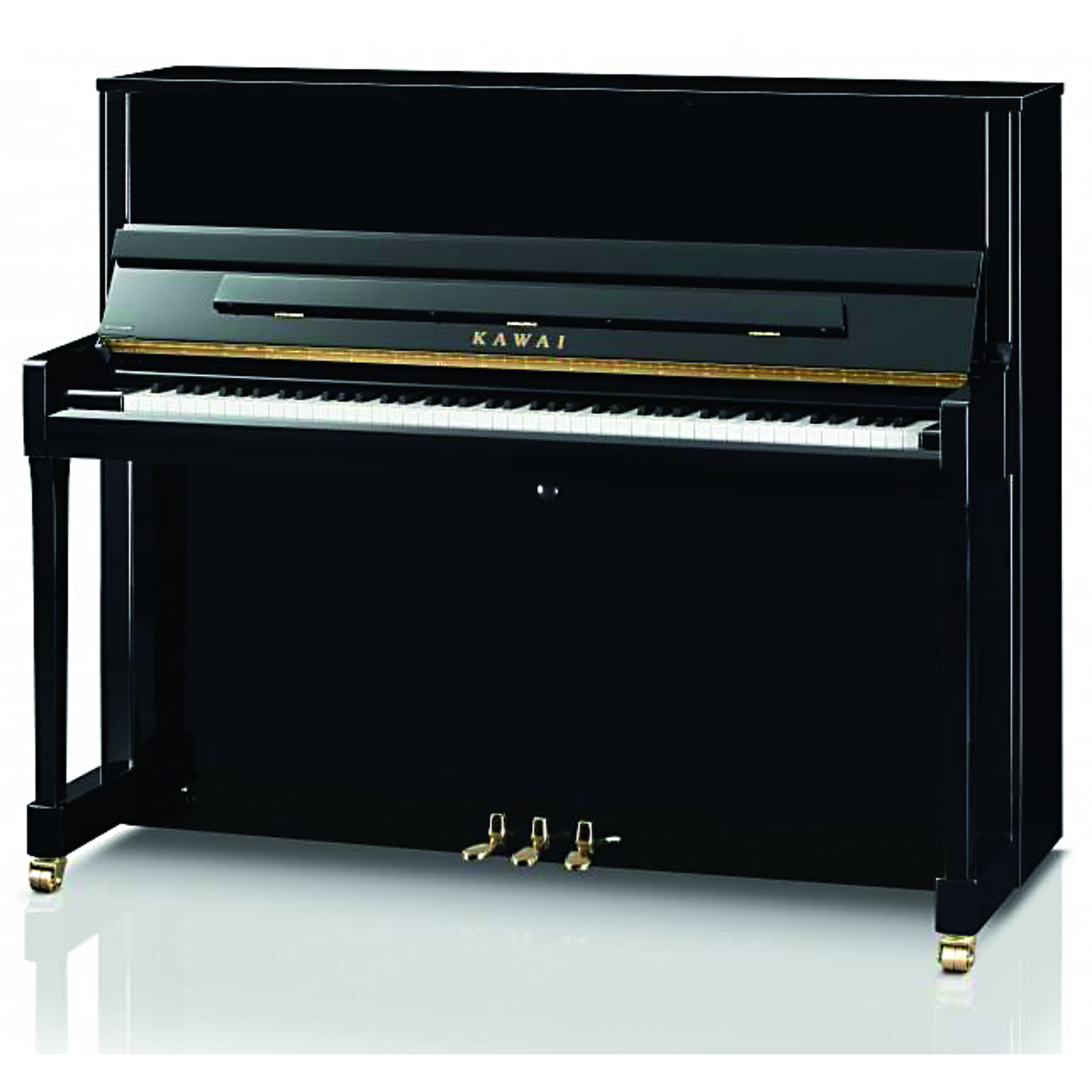 Kawai K 300 Upright Piano Polished Ebony