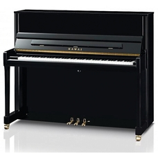 Kawai K-300 upright piano - Polished Ebony
