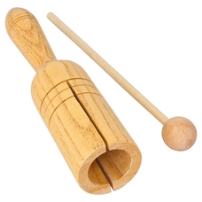 Percussion Plus single wooden agogo