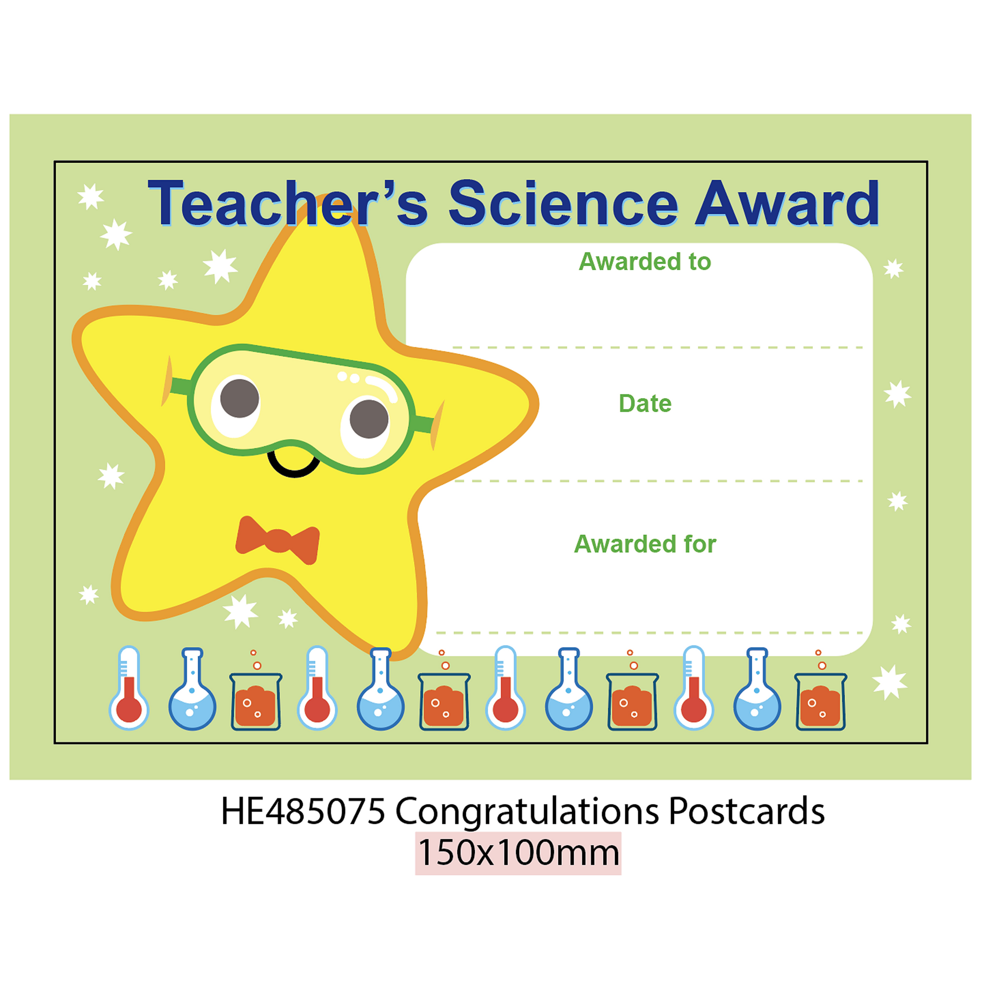 Teacher Award Certificate