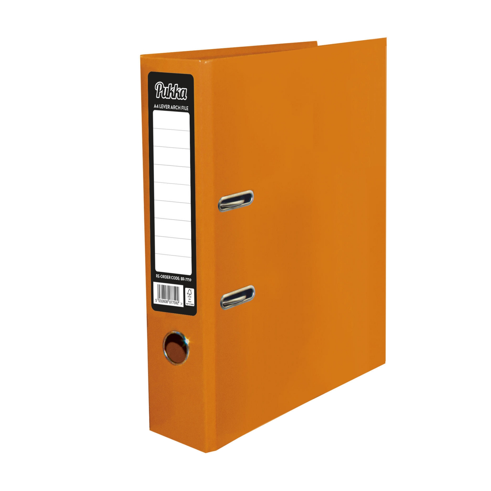 Pukka Lever Arch Files Orange Pack of 10