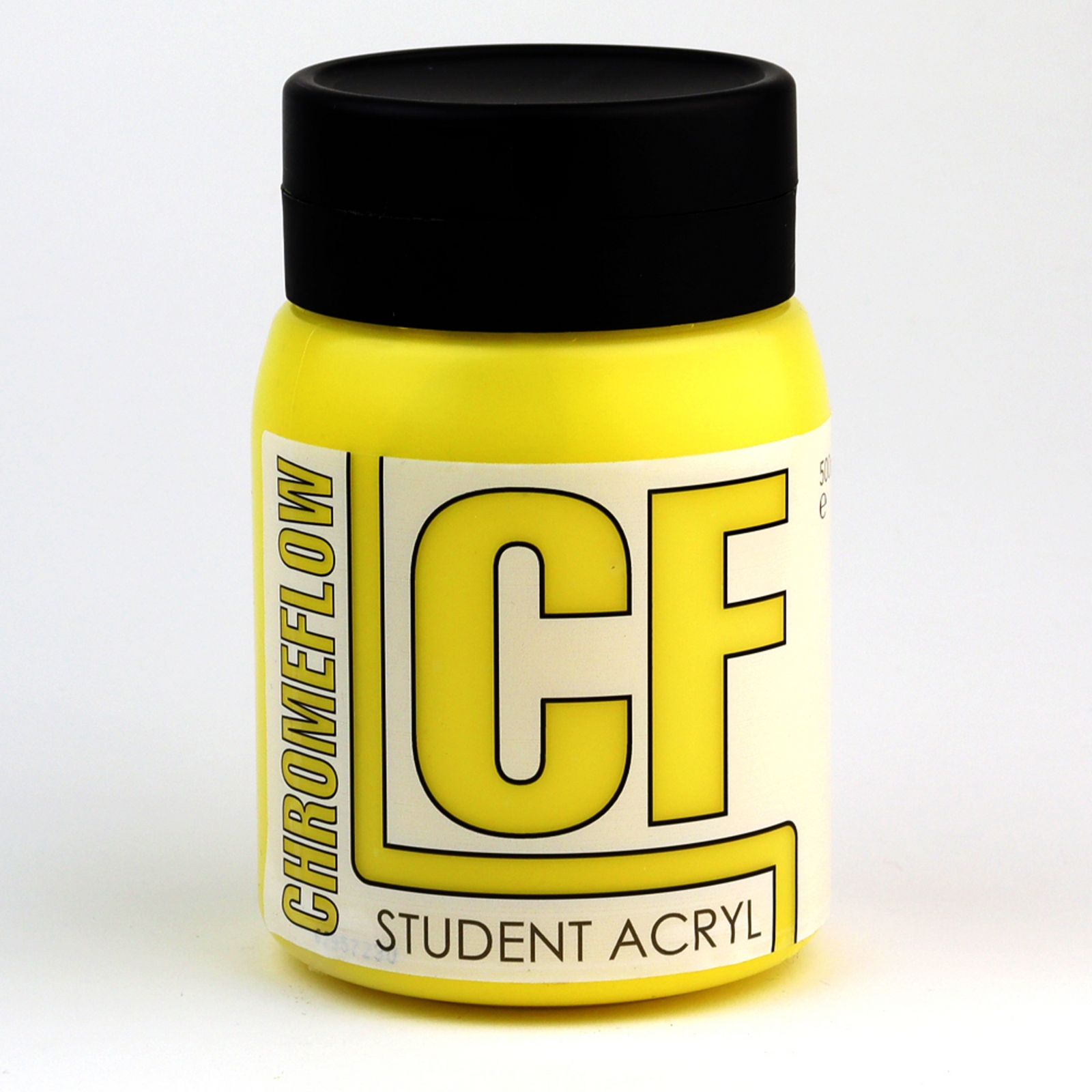 Chromeflow Primary Yellow CF Student Acryl Paint - 500ml - Each