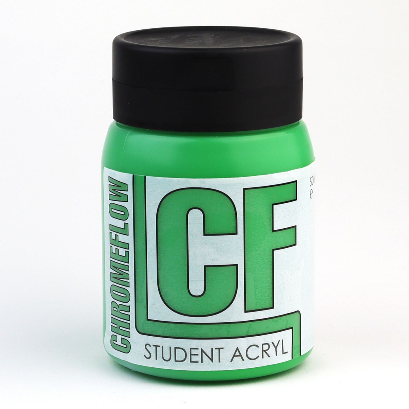 Chromeflow Cadmium Green CF Student Acryl Paint - 500ml - Each