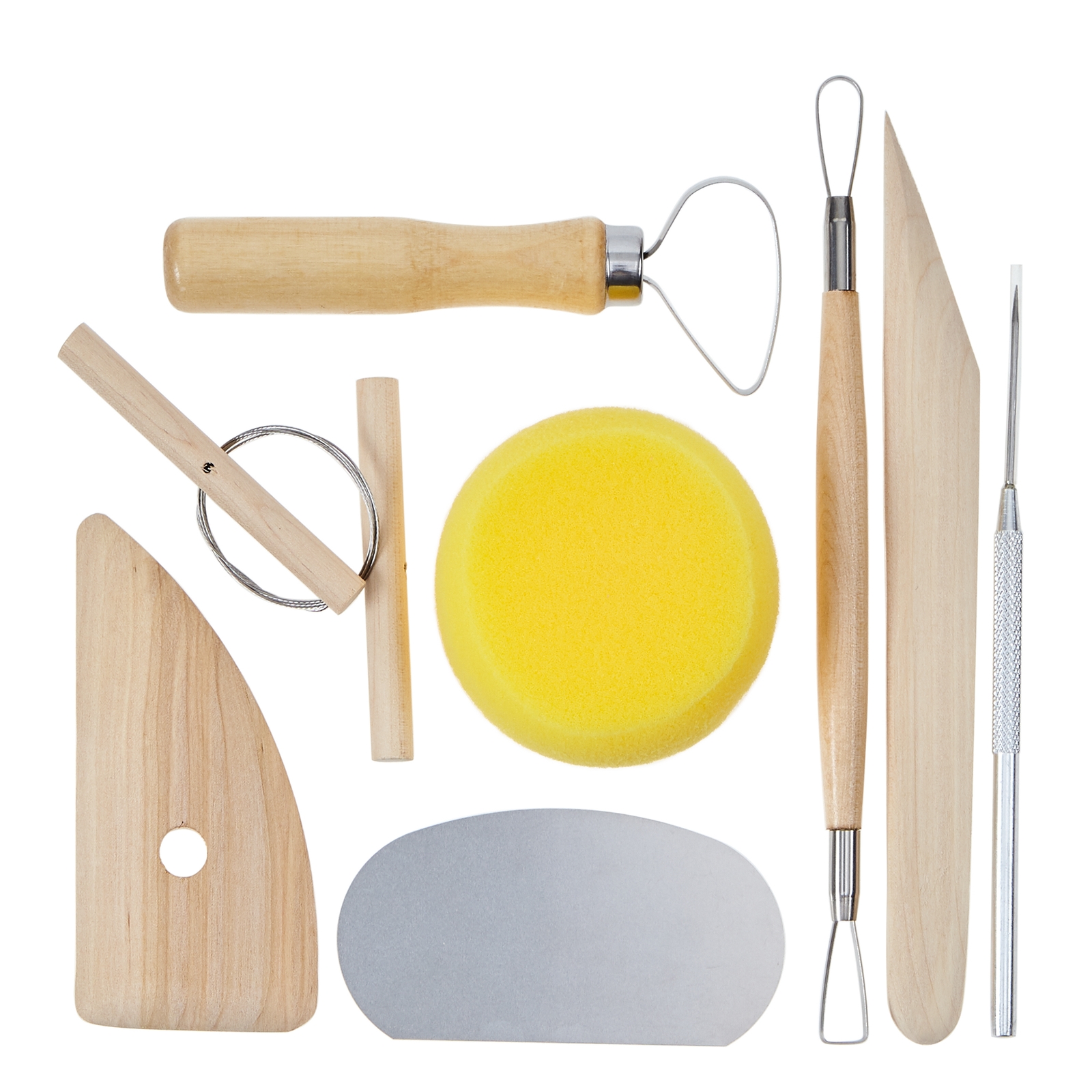 Pottery Tool Kit - Assorted - Pack of 8