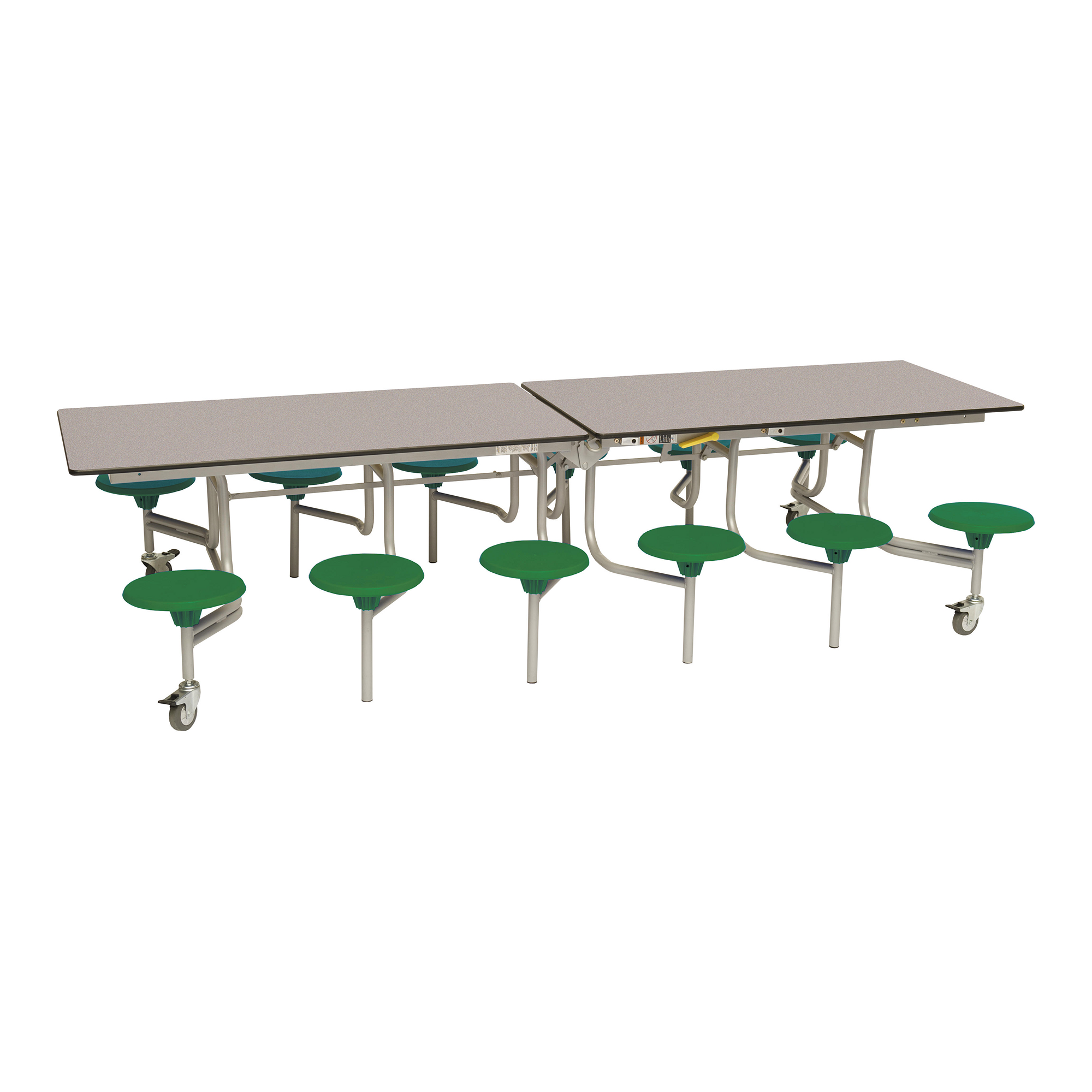 Grey Rec Tbl 3075xD1500xH735 Green Seat