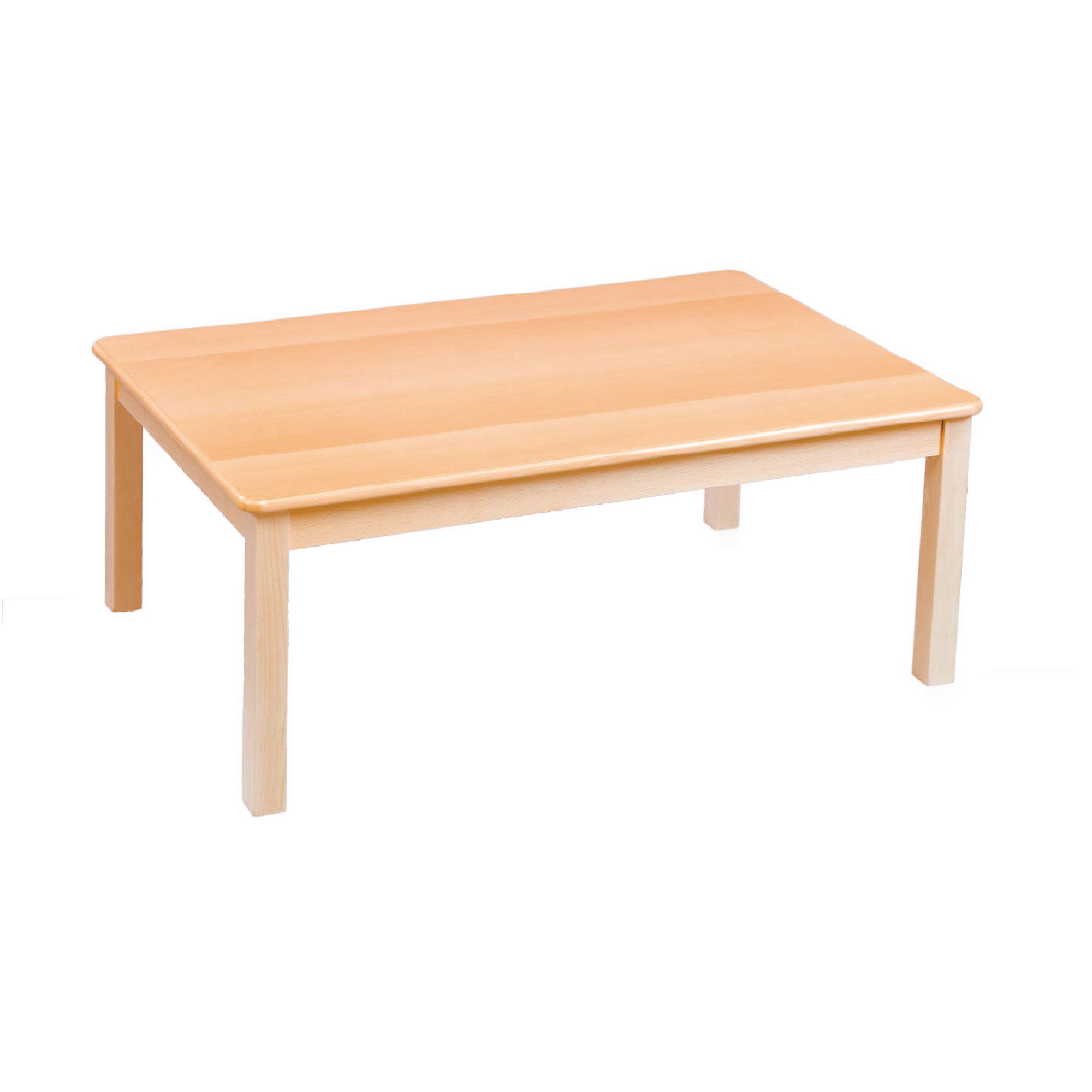 GALT Rectangular Solid Beech Classroom Table 960 X 690 X 300mm   HE48807096 J29426 GLS CLF P01 