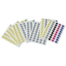 Value Star Stickers Assorted Colours 20mm
