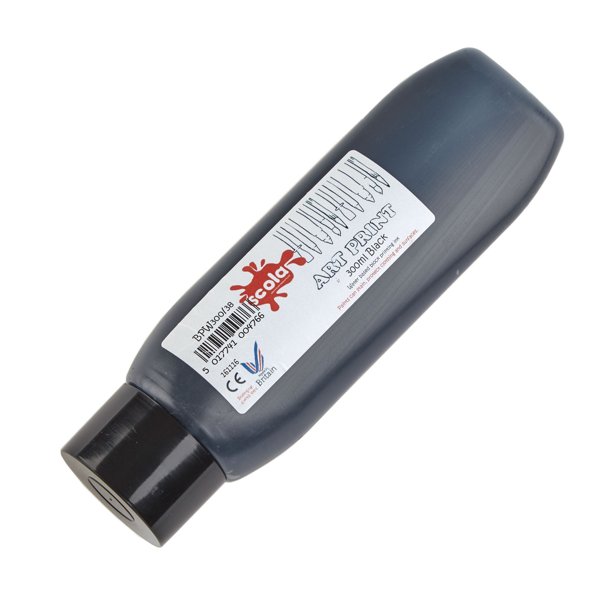 G221305 - Lino Block Printing Ink - Black | GLS Educational Supplies