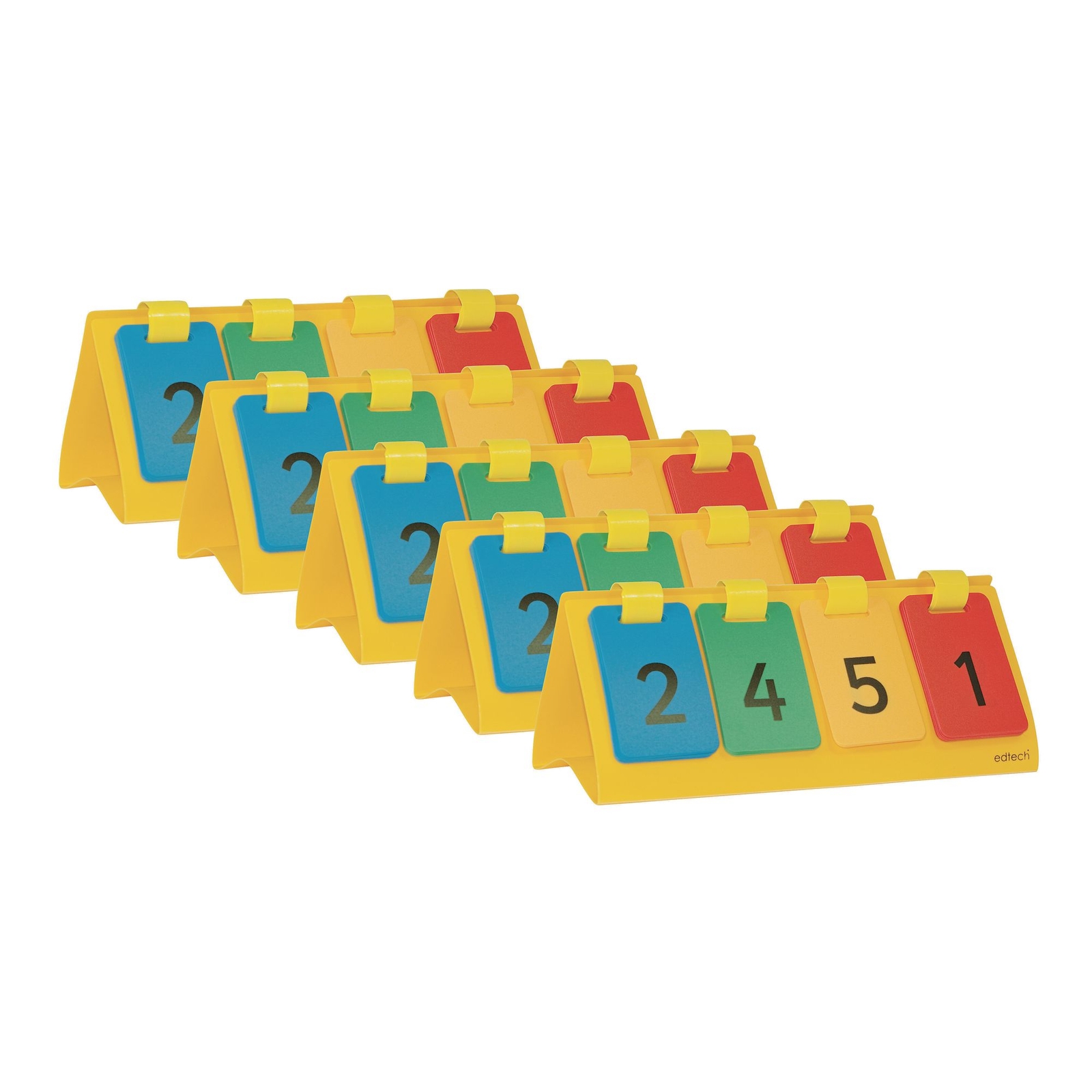 Pupil Number Flip - Thousands, Hundreds, Tens & Units - Pack 5