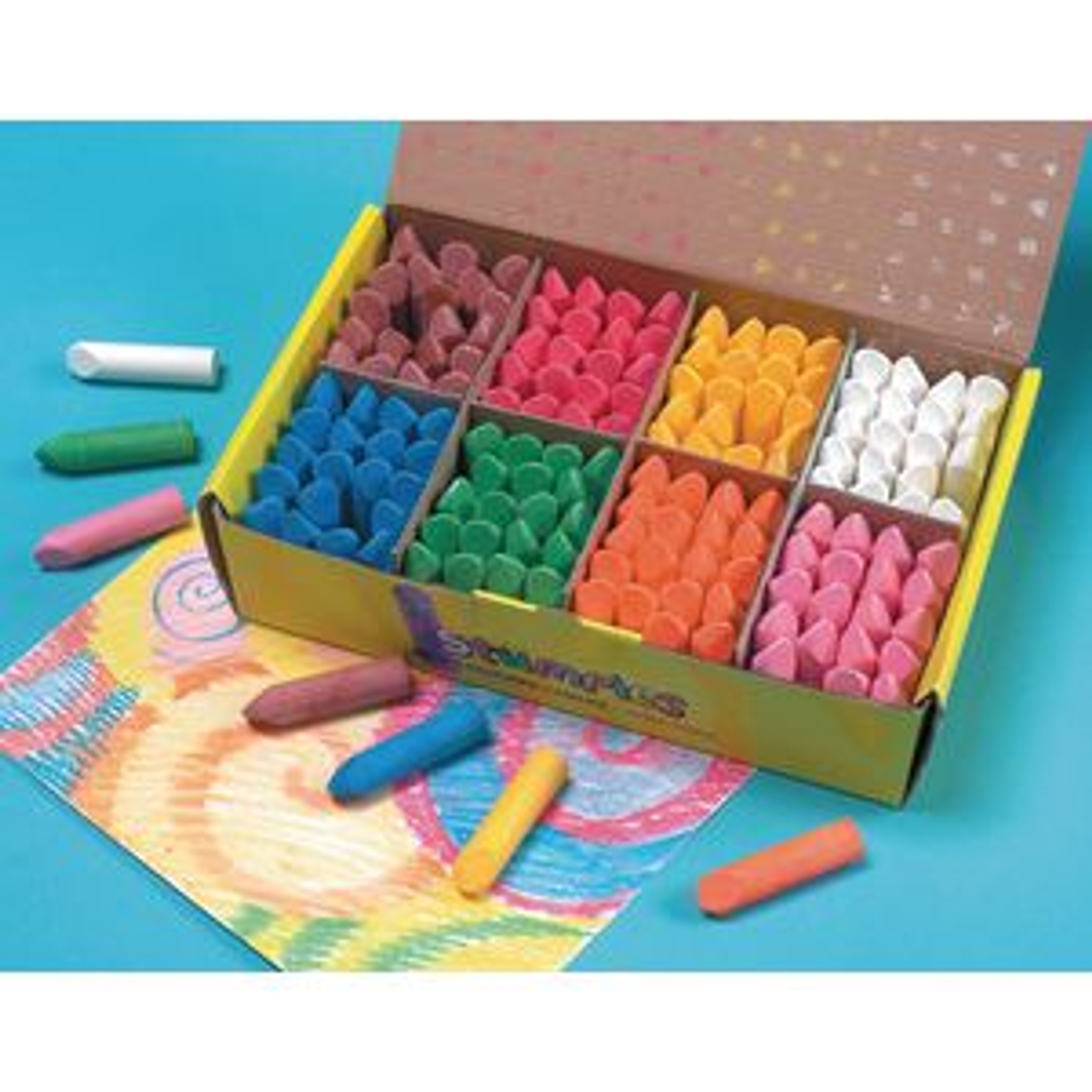 Chunki Chalk Assorted Pack of 160