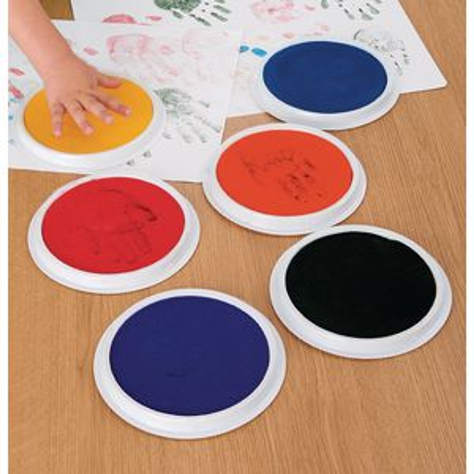 Giant Ink Pads - Assorted - 15cm - Pack of 6