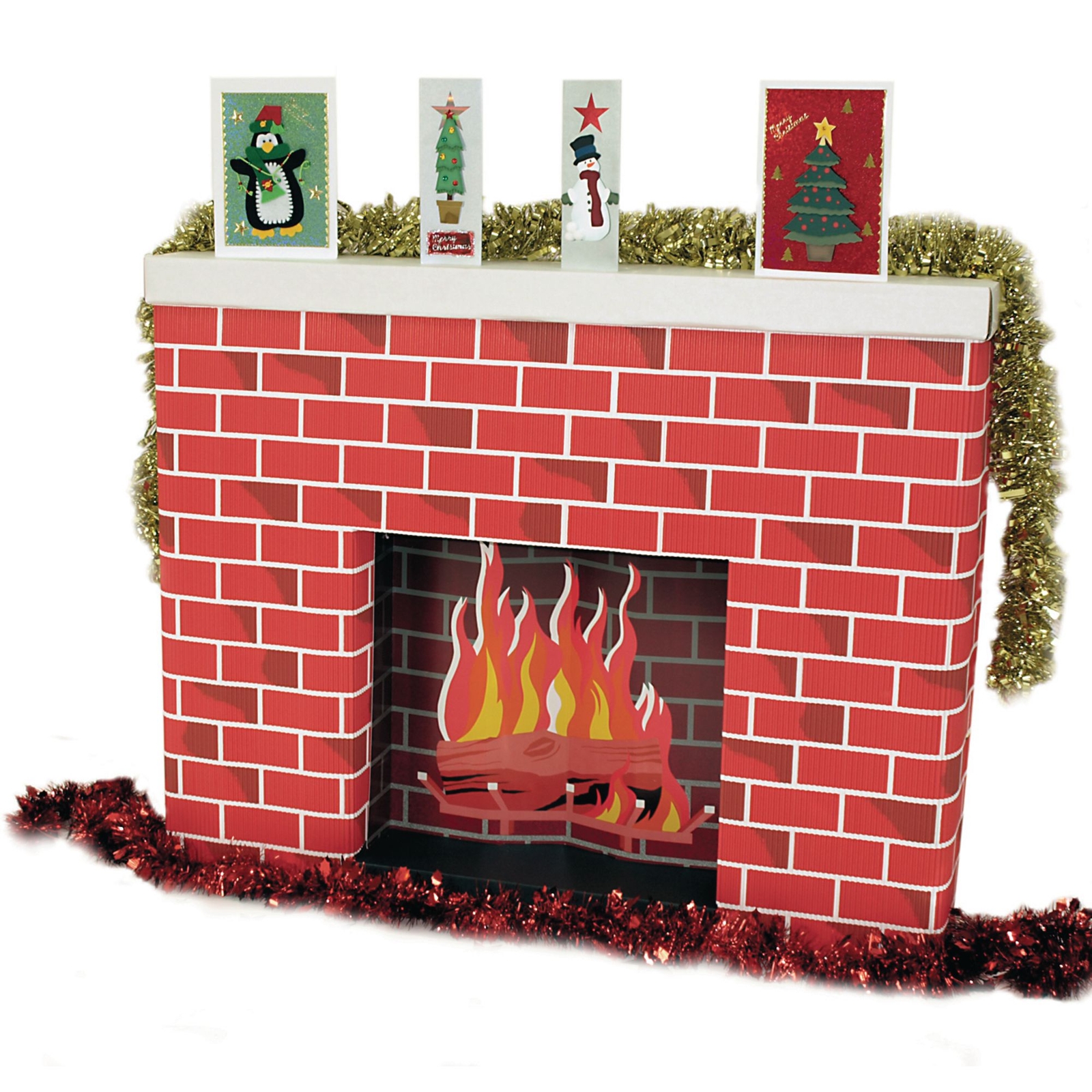 Festive Fireplace