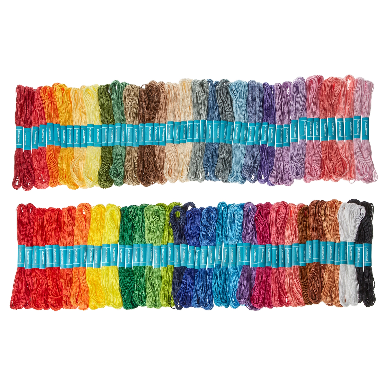 Classmates Assorted Embroidery Skeins 8m - Pack of 100