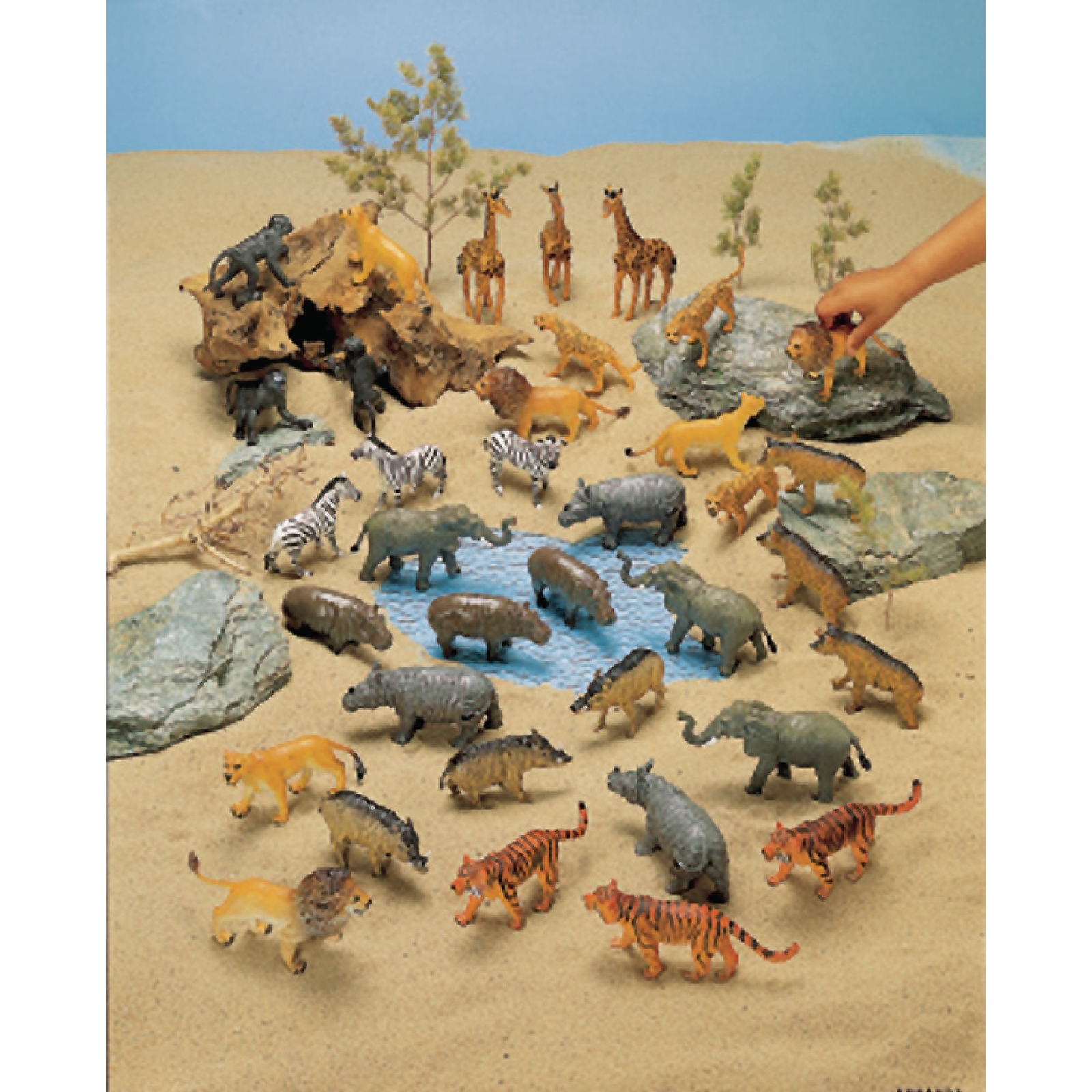 Zoo Animals - Pack of 36