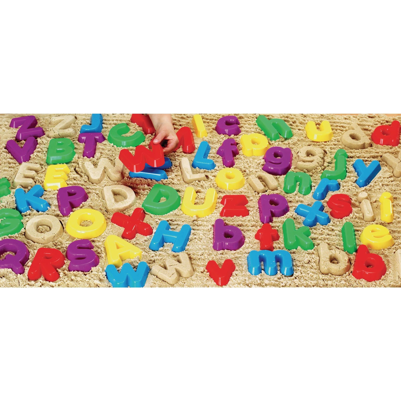 52 Alphabet Sand Moulds - Pack x 2