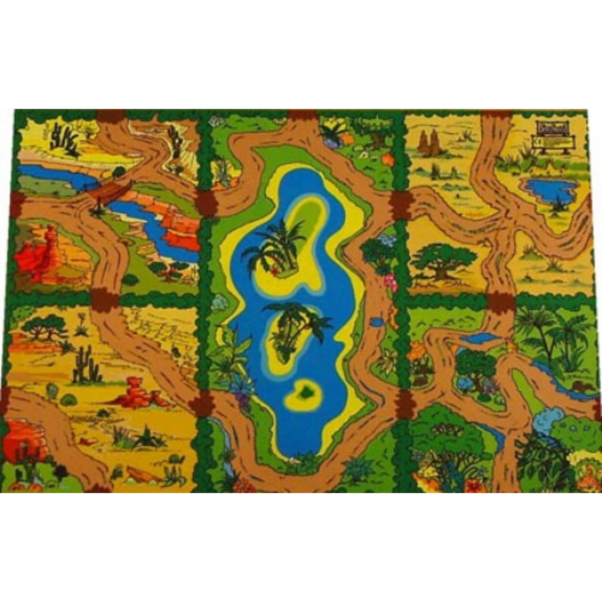 jungle play mat