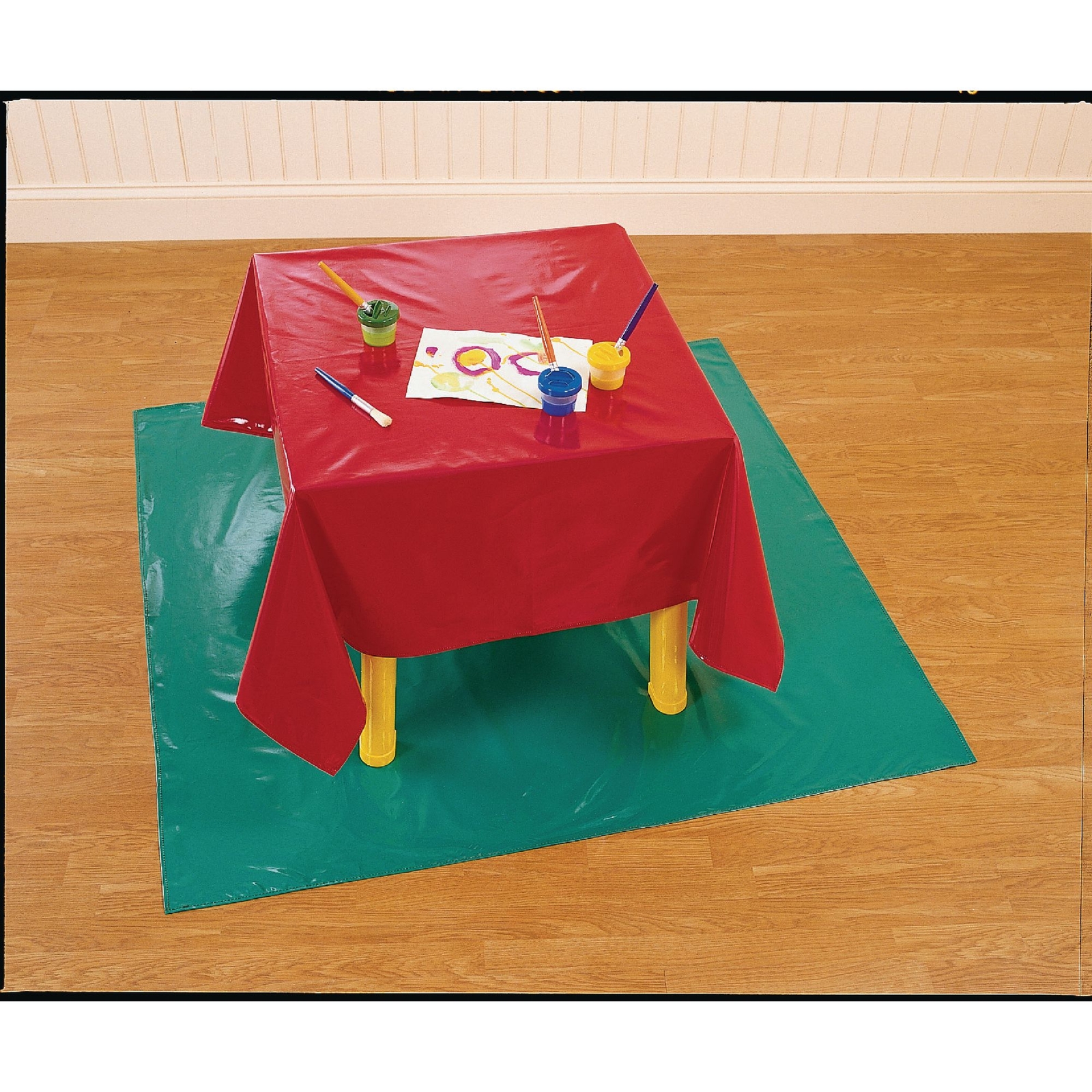 Plain PVC Table Cover/Mat 1.5m x 1.2m - Pack of 3