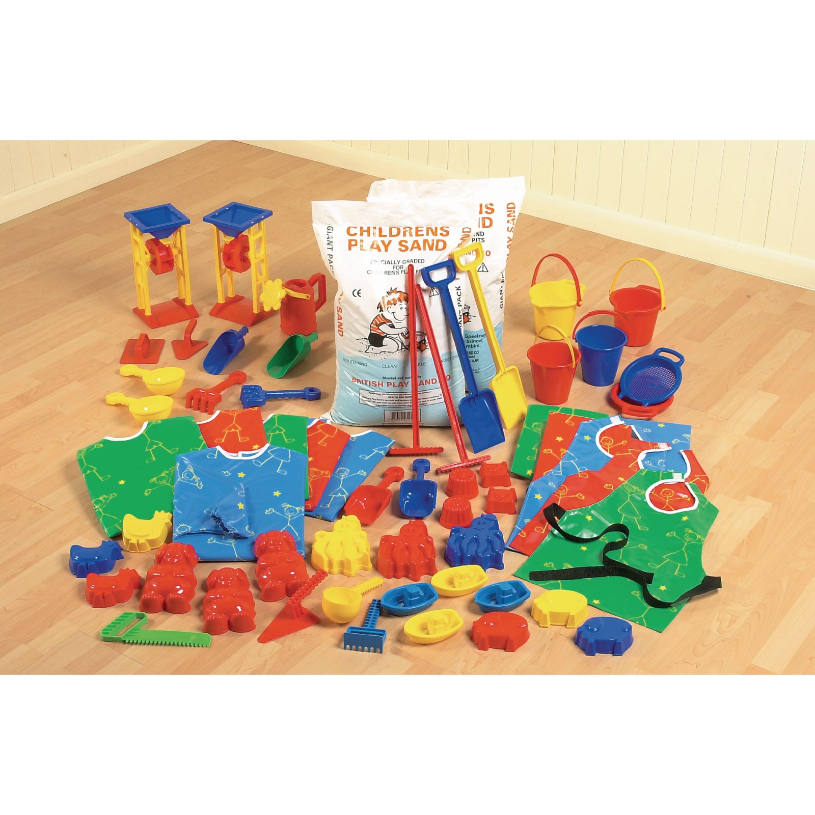 Sand and Water Mega Play Pack - Assorted - Pack of 64