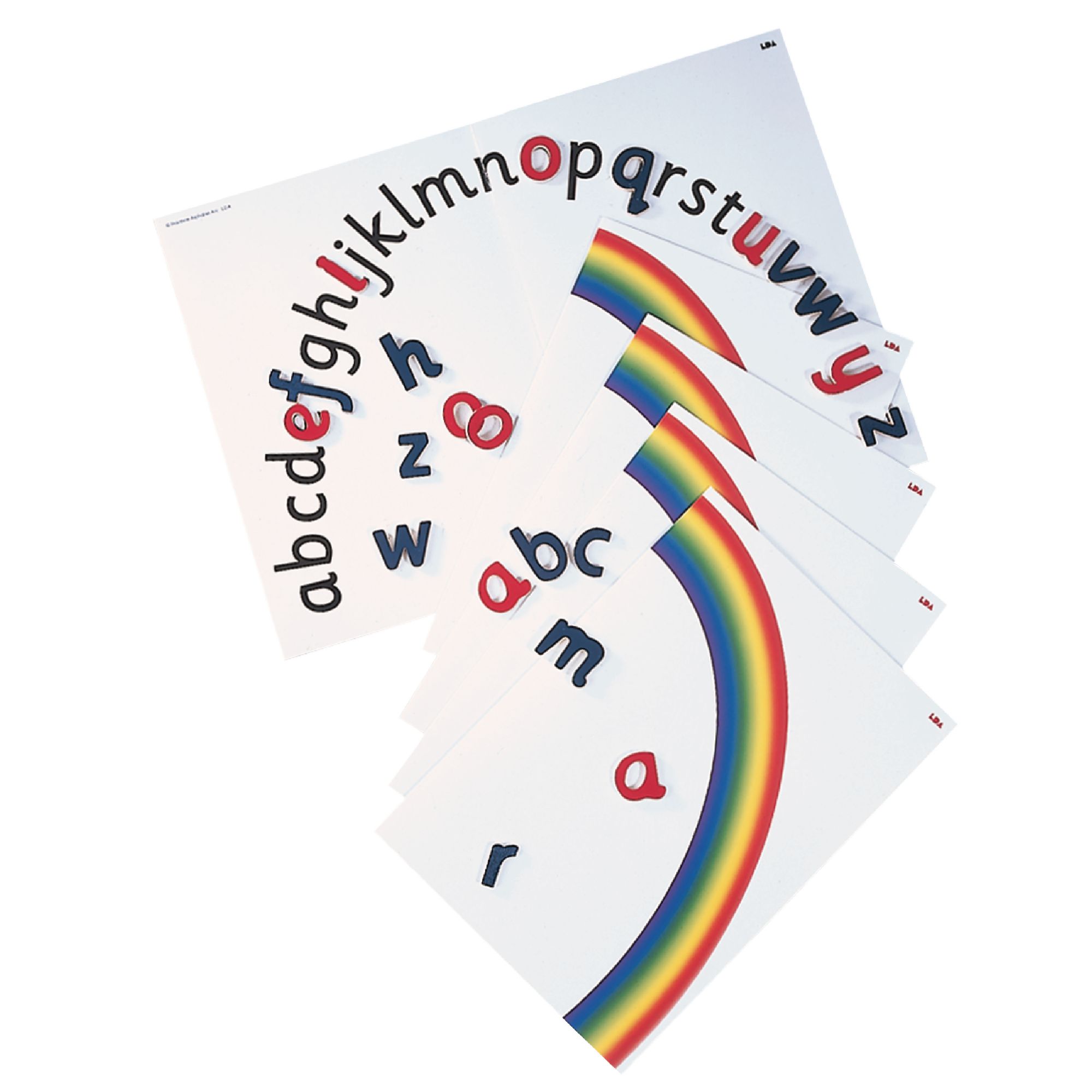 HE1005267 Rainbow Alphabet Arc Findel Education