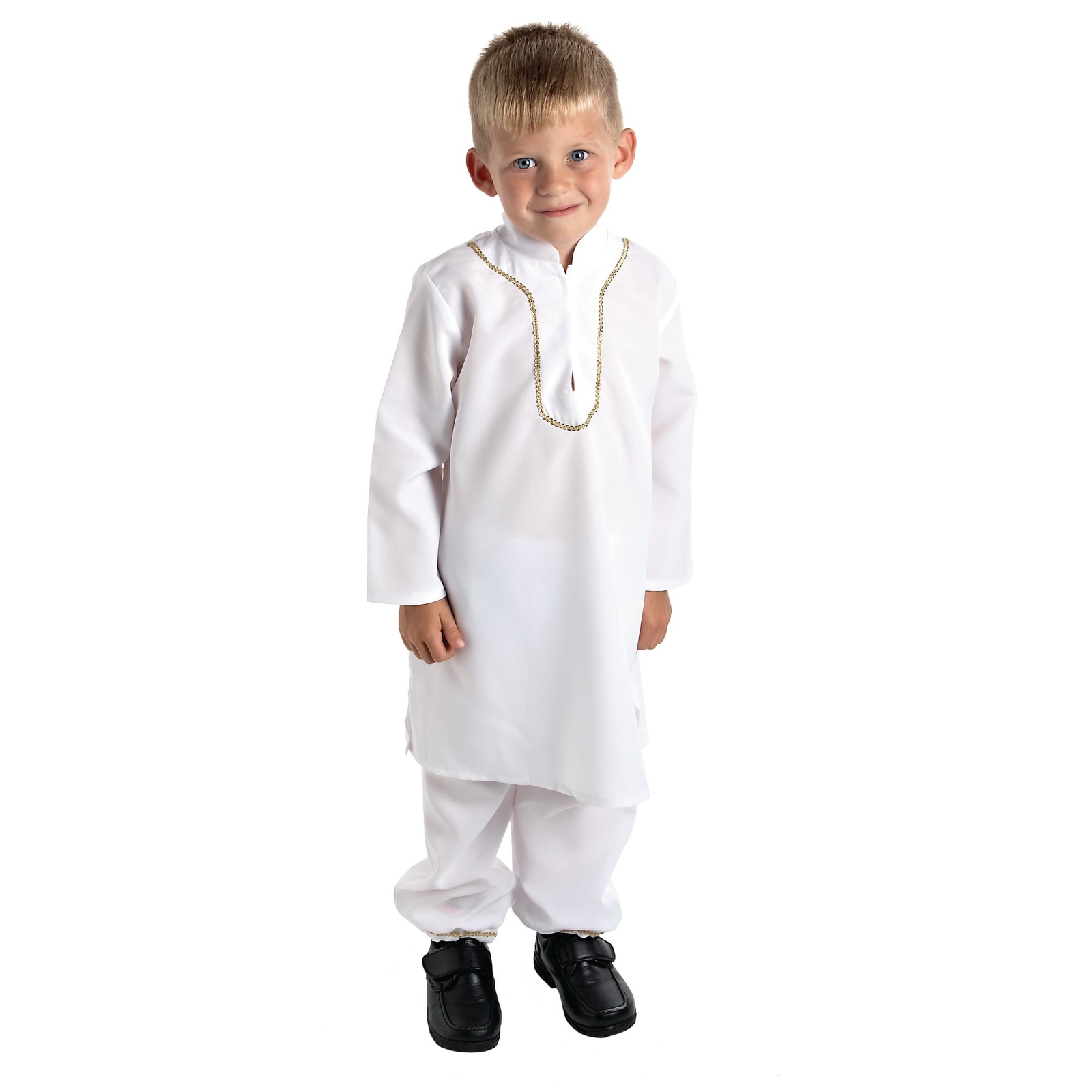 Multicultural Costume - White Tunic with Harem Trousers - 3-5 Years - Per Set