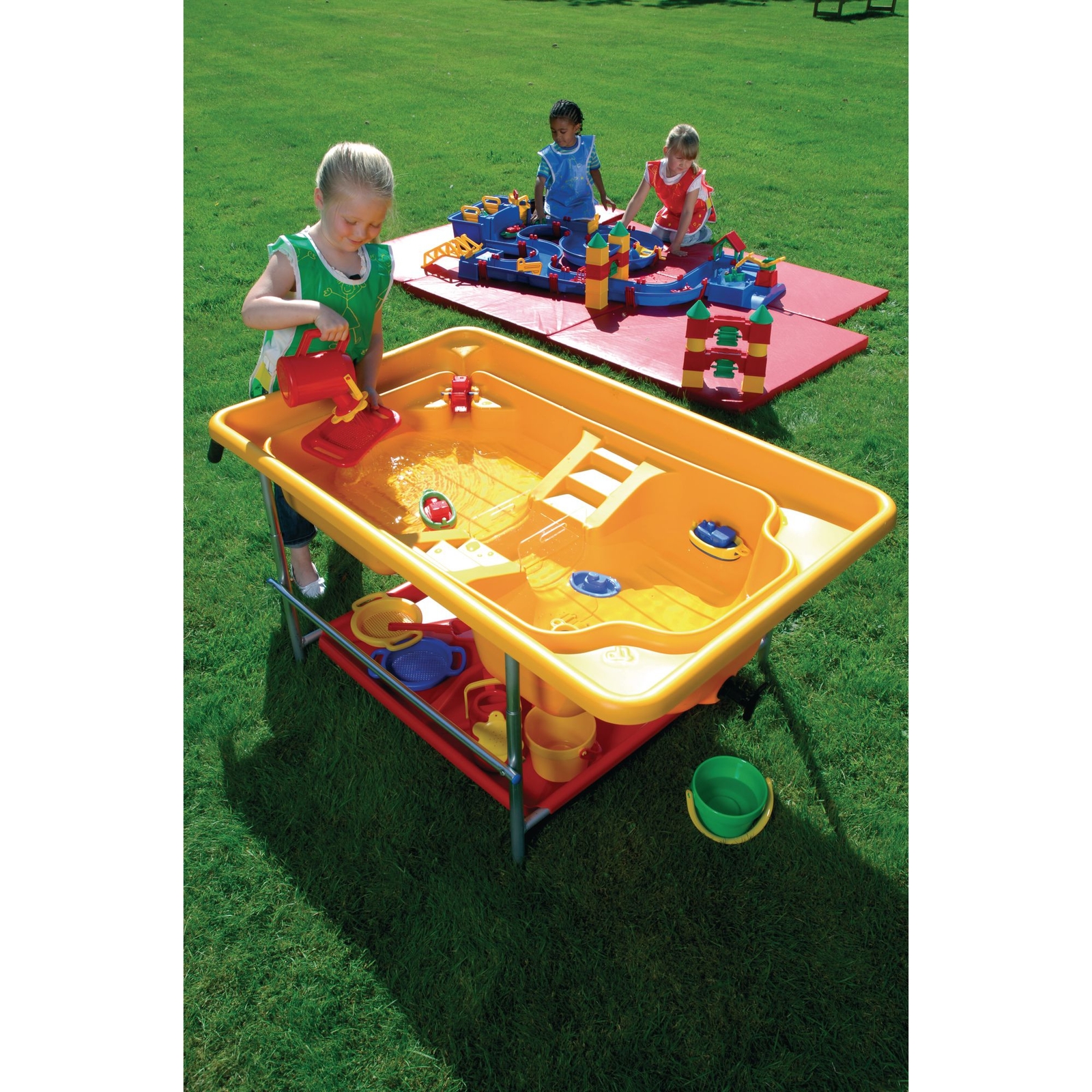 Cascade Water Play Centre - 1320 x 780mm wide.Depth of basins: 160 x 230mm - Each