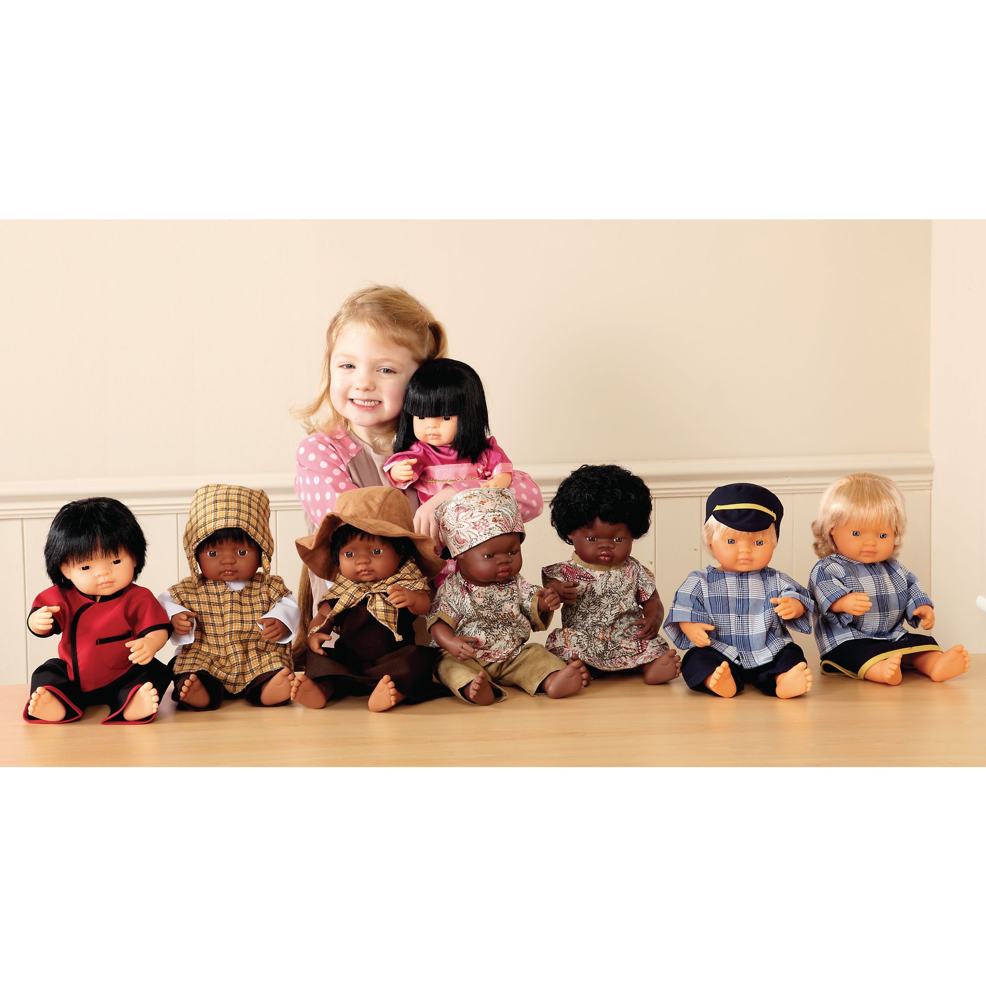 multicultural baby dolls