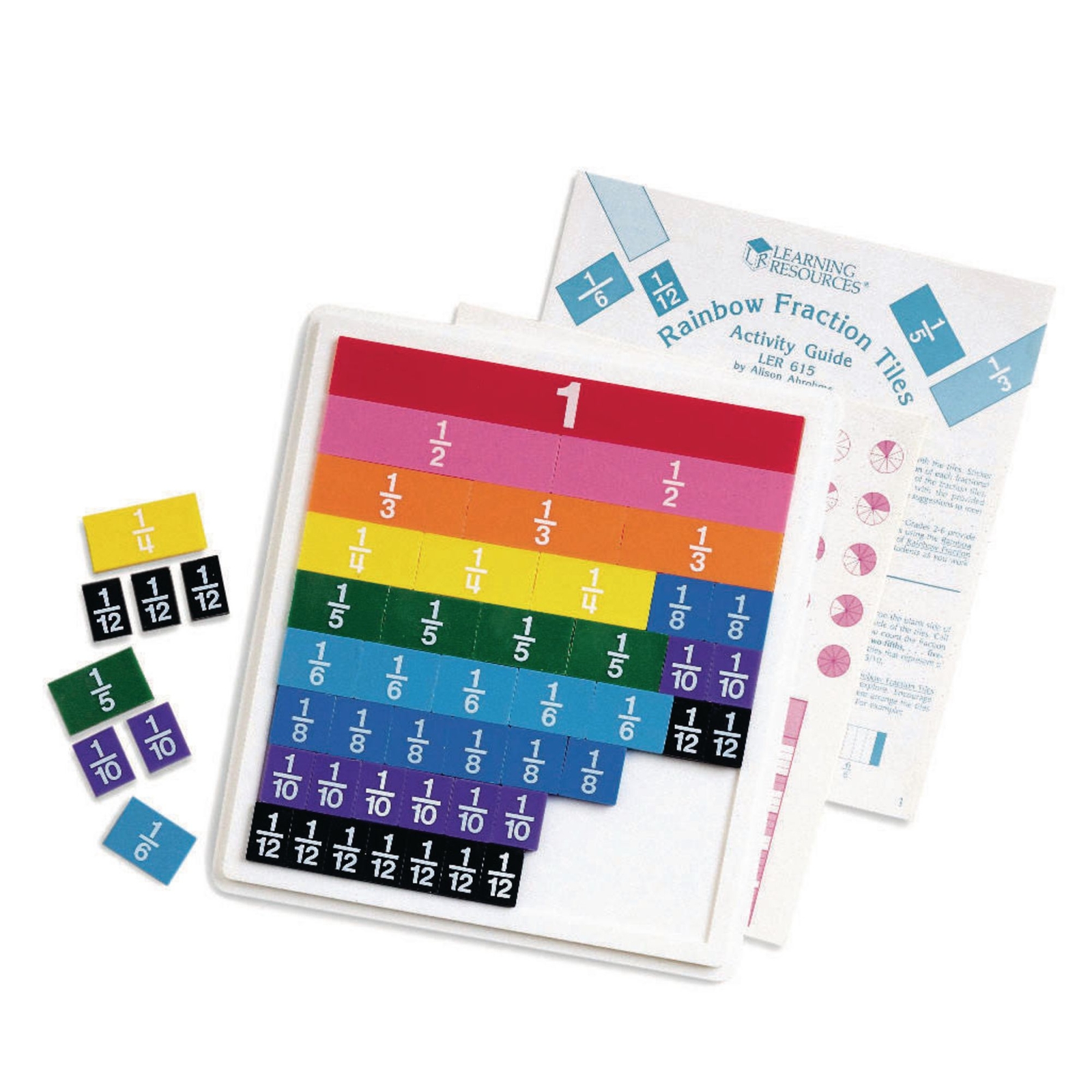 Rainbow Fraction Tiles - Set 51