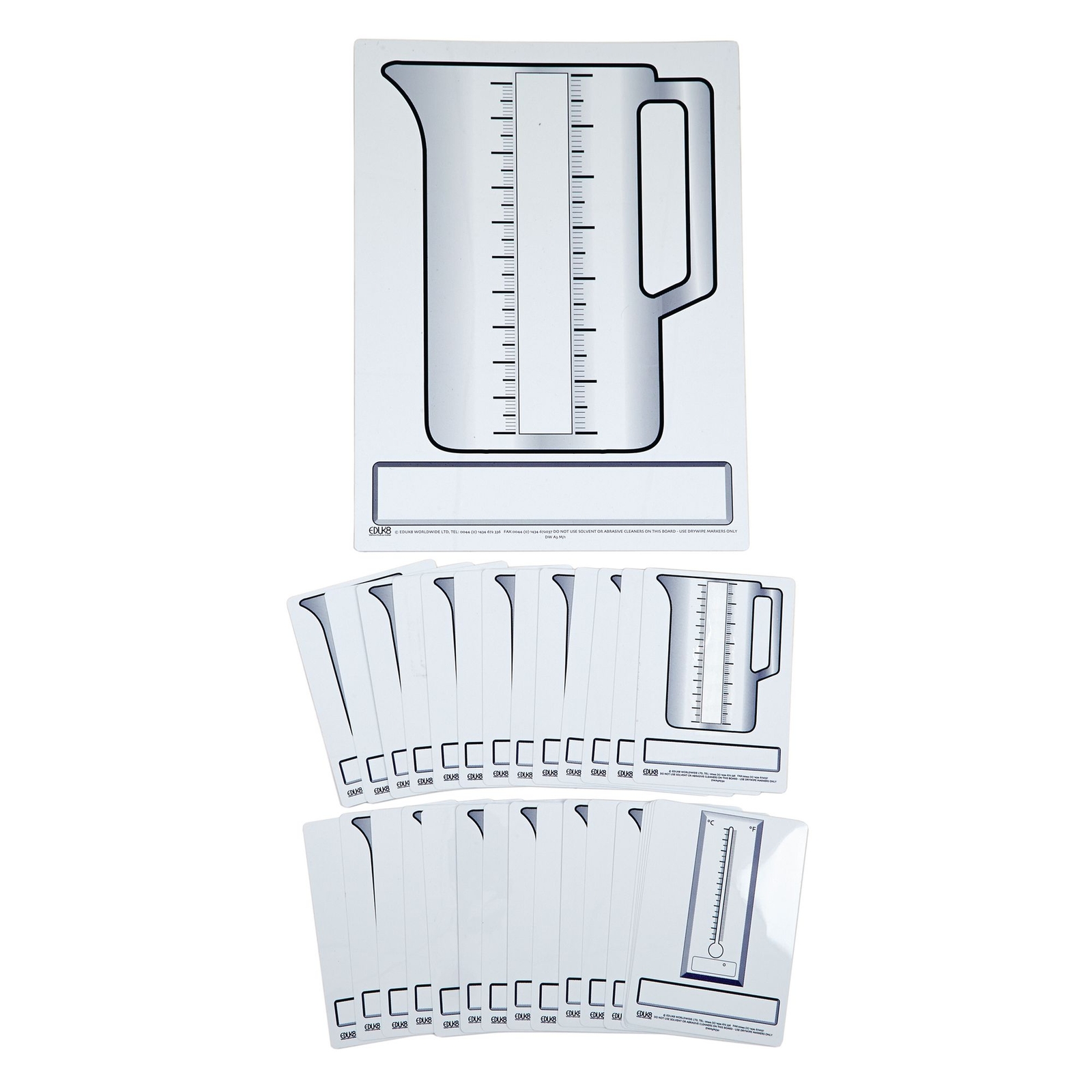 Drywipe Measuring Boards - Pupil - A5