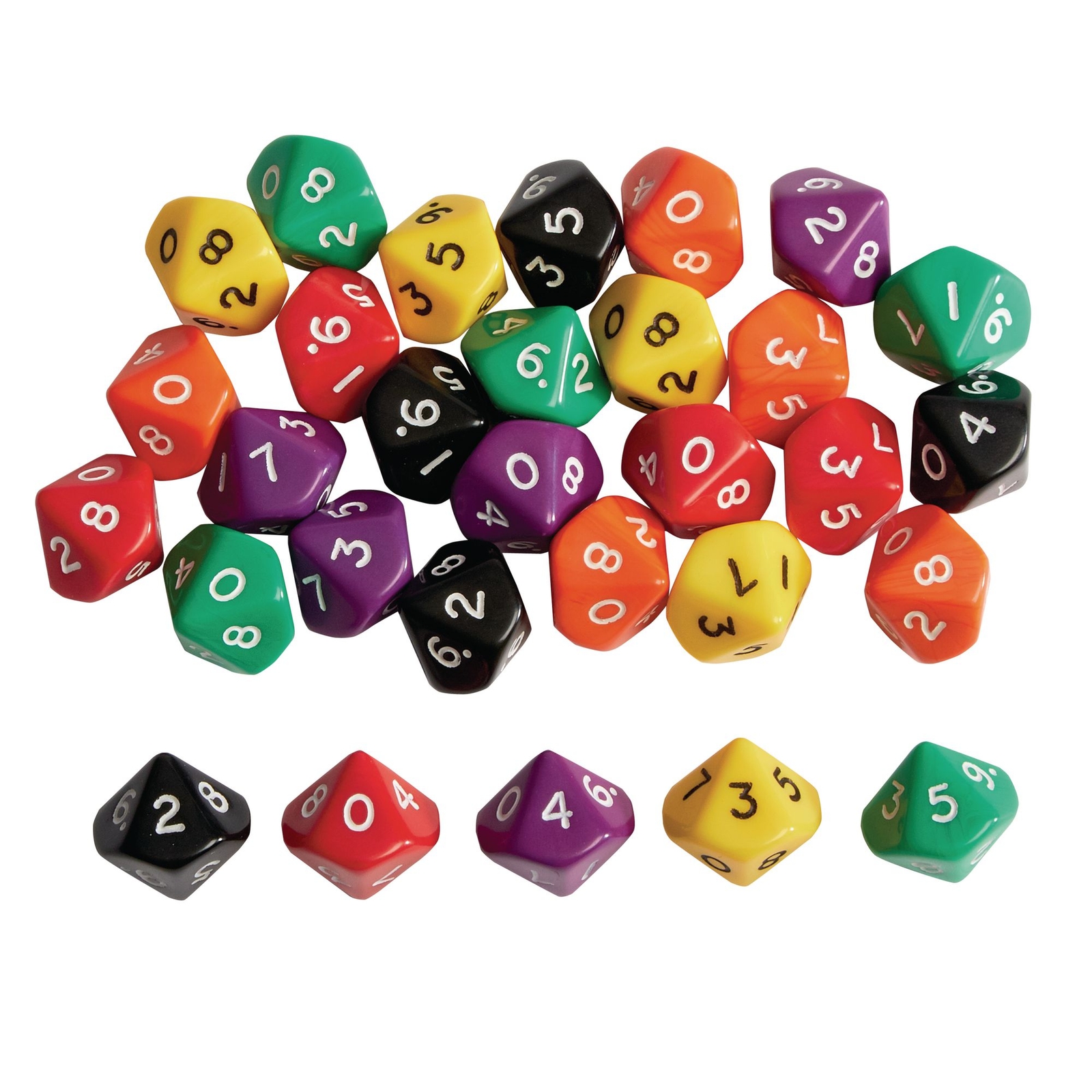 Multi-Sided Dice - Pack 5