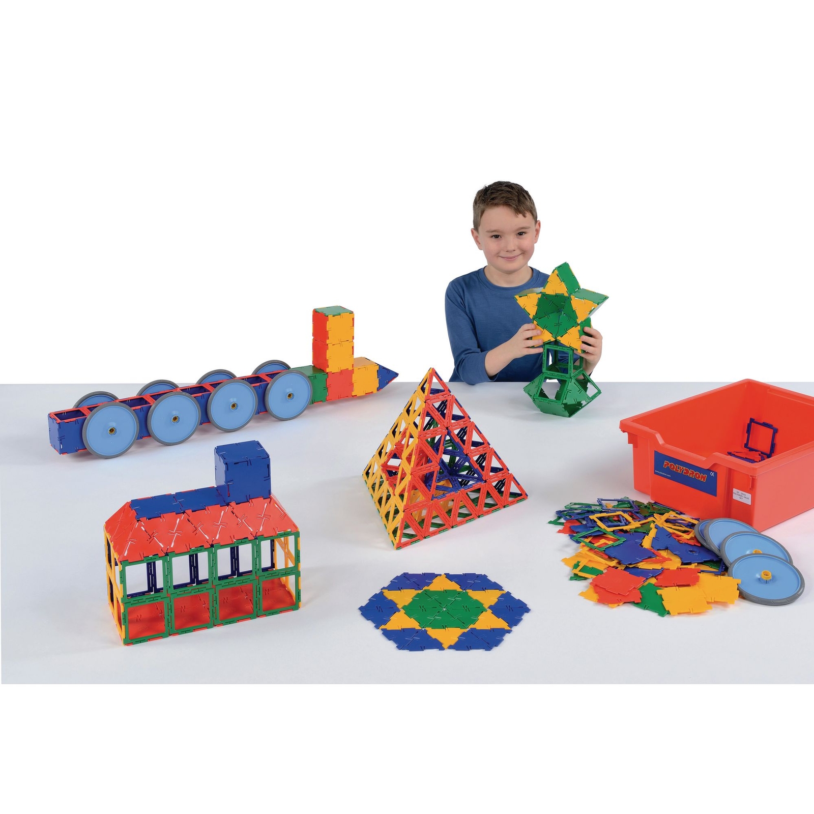 Original Polydron Super Value Set - Pieces x 456