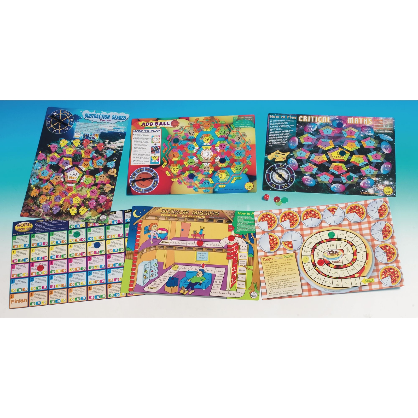 Maths Board Games Years 5-6