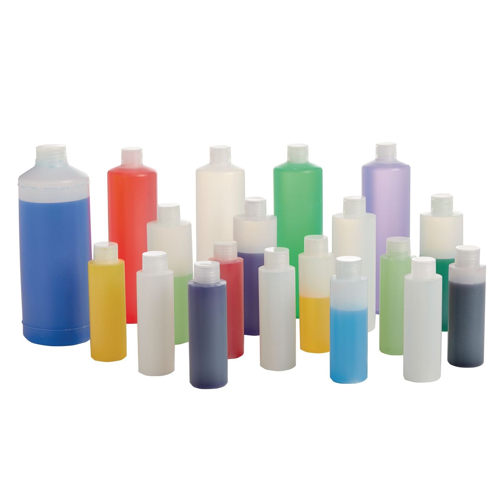 Plastic Measuring Bottles - Set 17