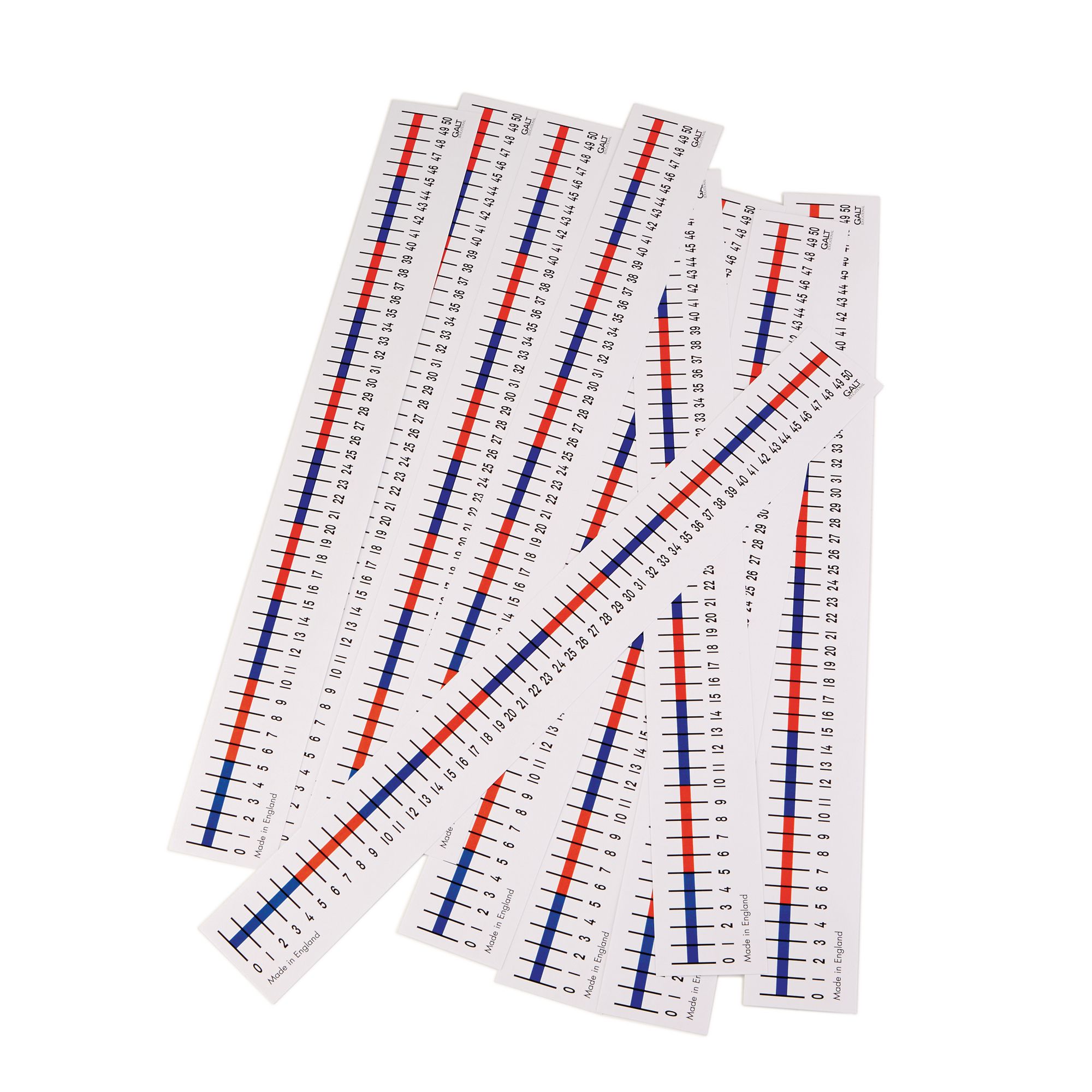 Afmt Table Top Number Lines 0 To 50 Pack 10 Lda Resources