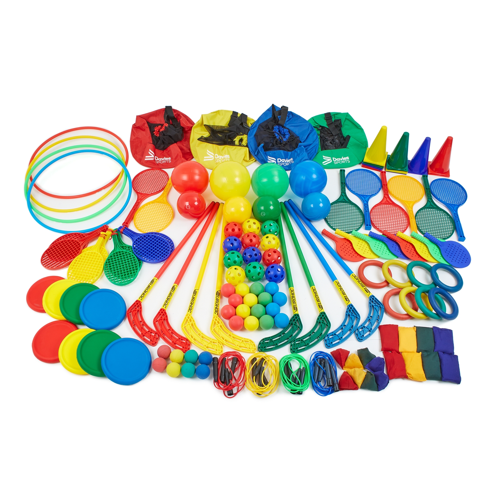 PE Multicoloured Bumper Set - Assorted - Per Set