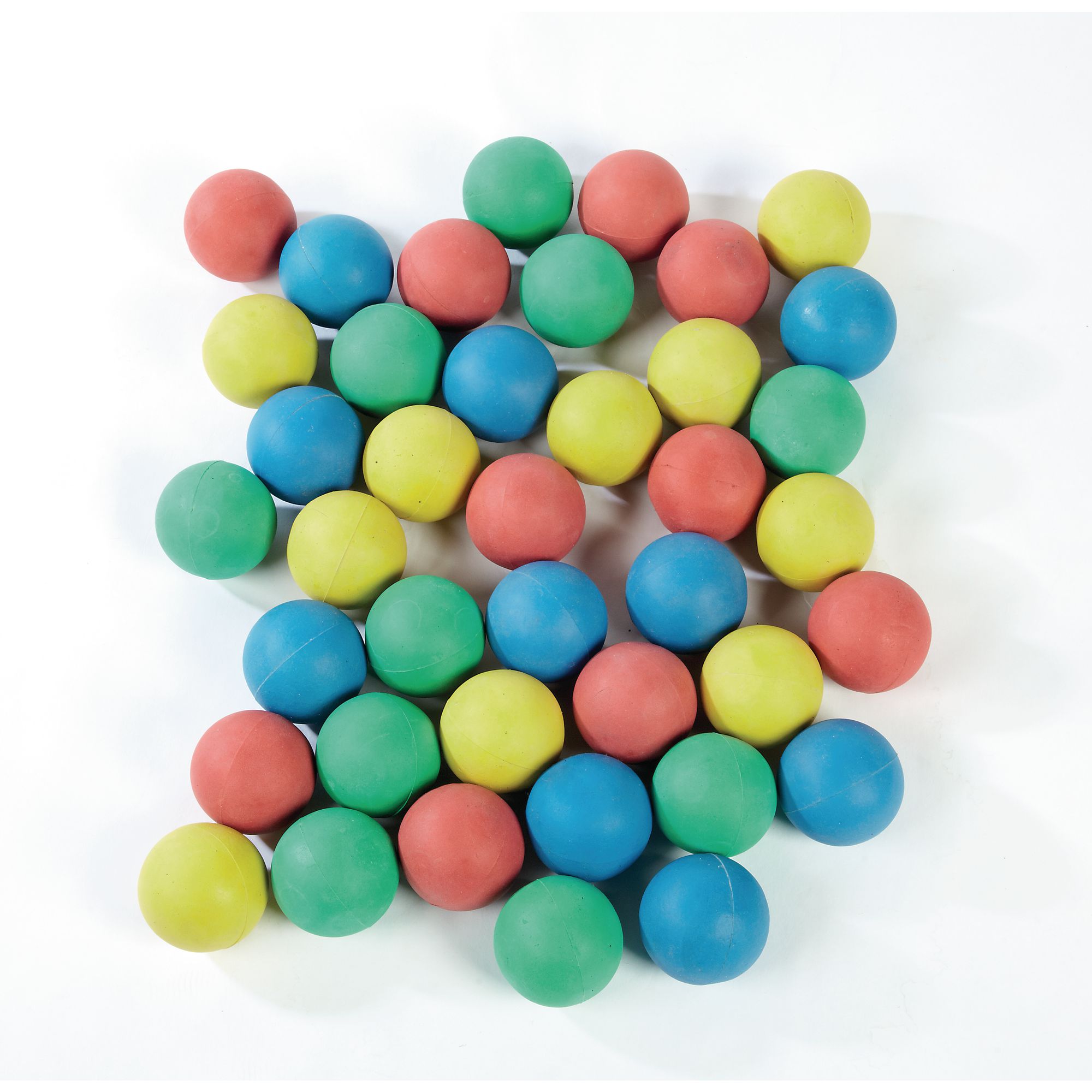 rubber balls