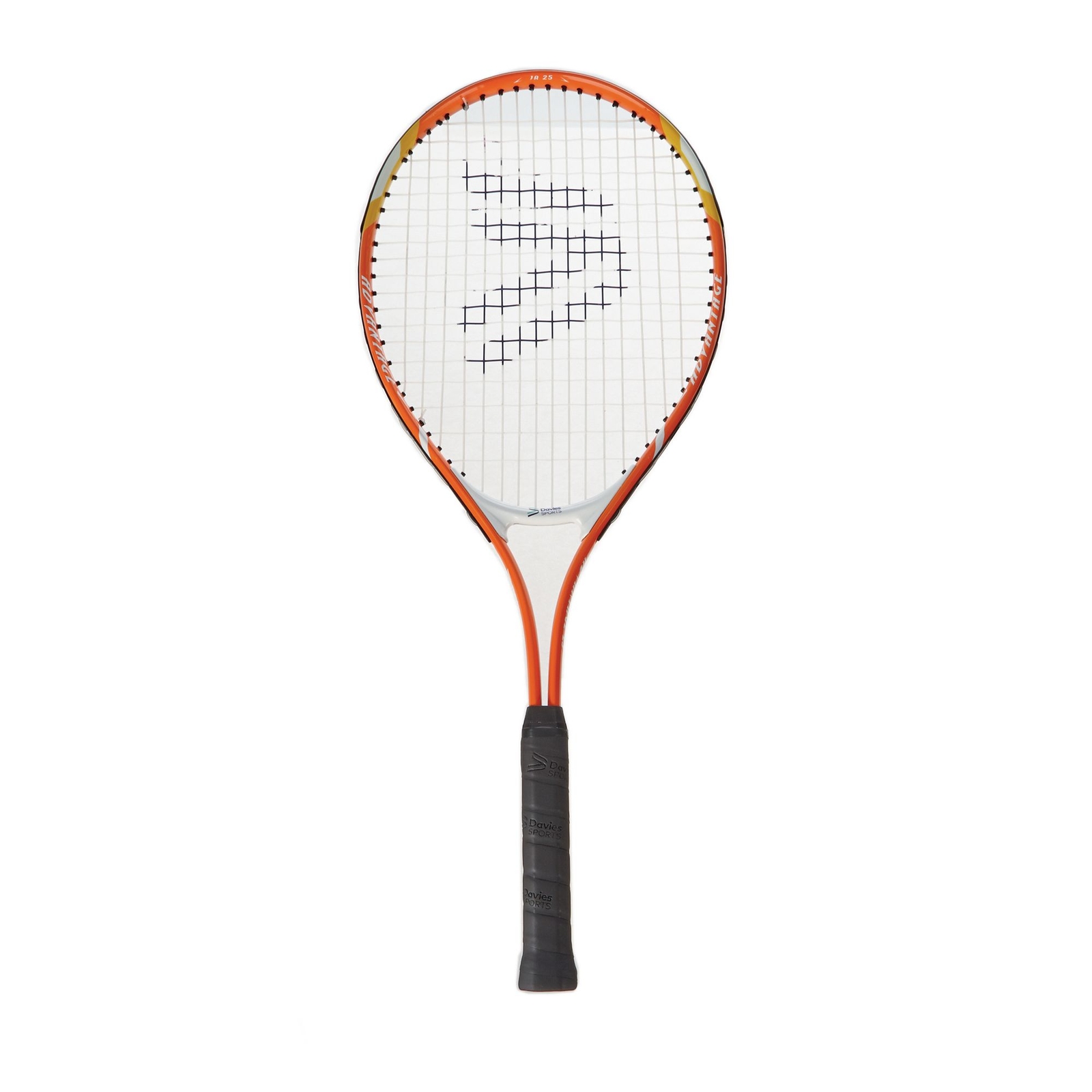 Davies Sports Advantage Tennis Racket - Orange - 25in - Each