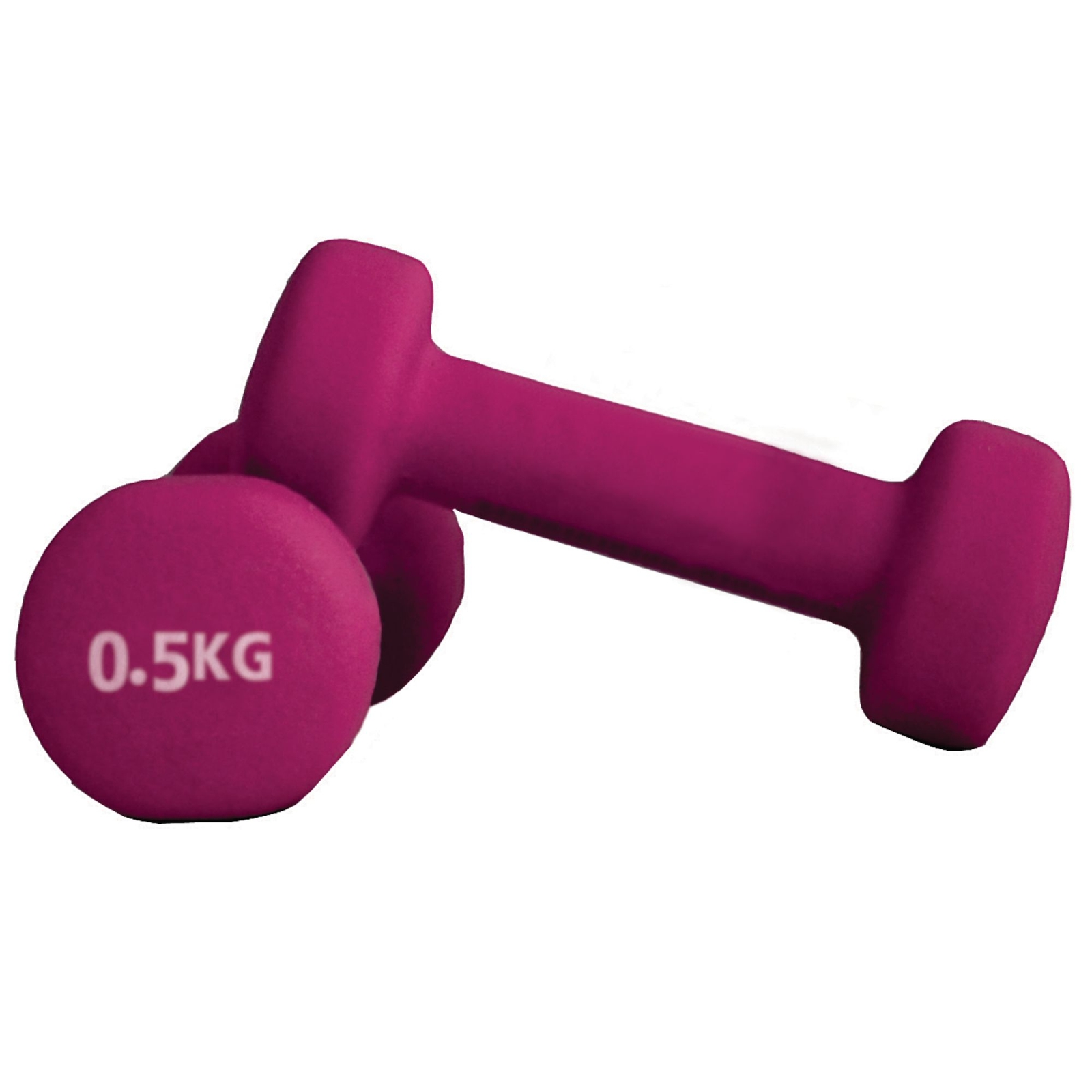 Fitness Mad Neoprene 0 5kg Dumbbells Pair Pink Gls Educational Click To Expand