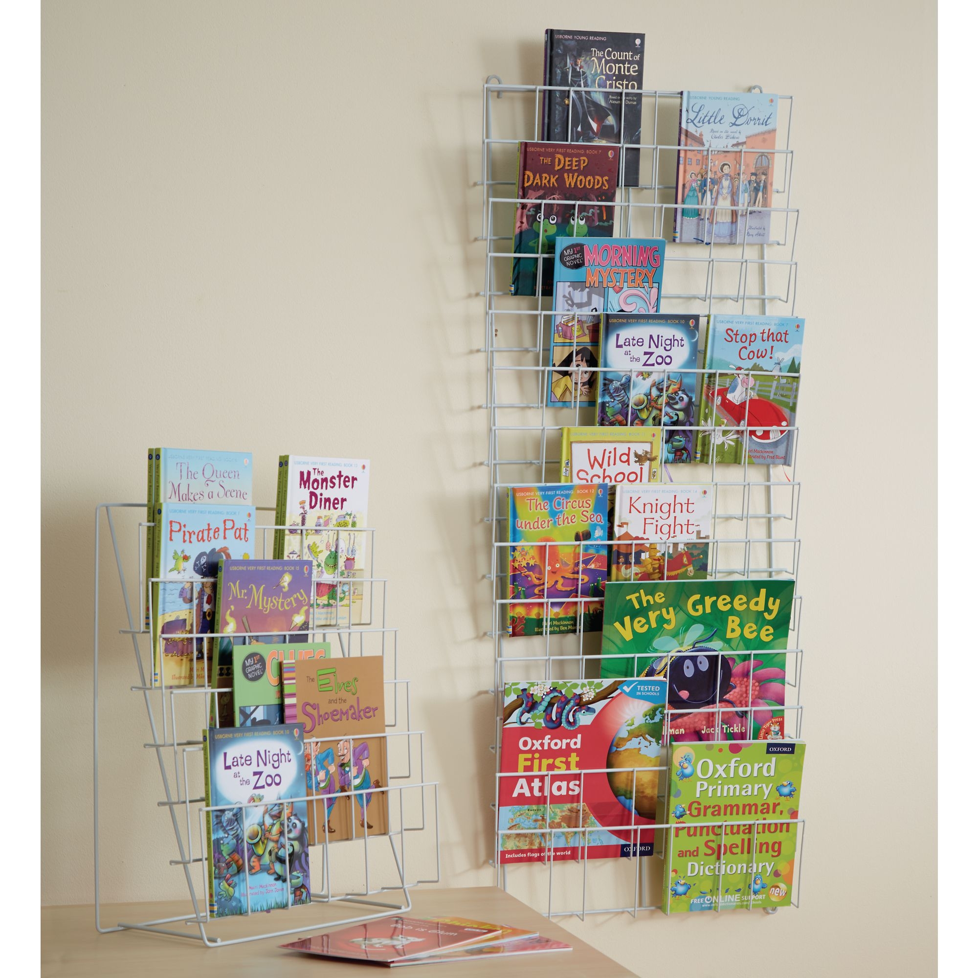 Vertical Book Rack