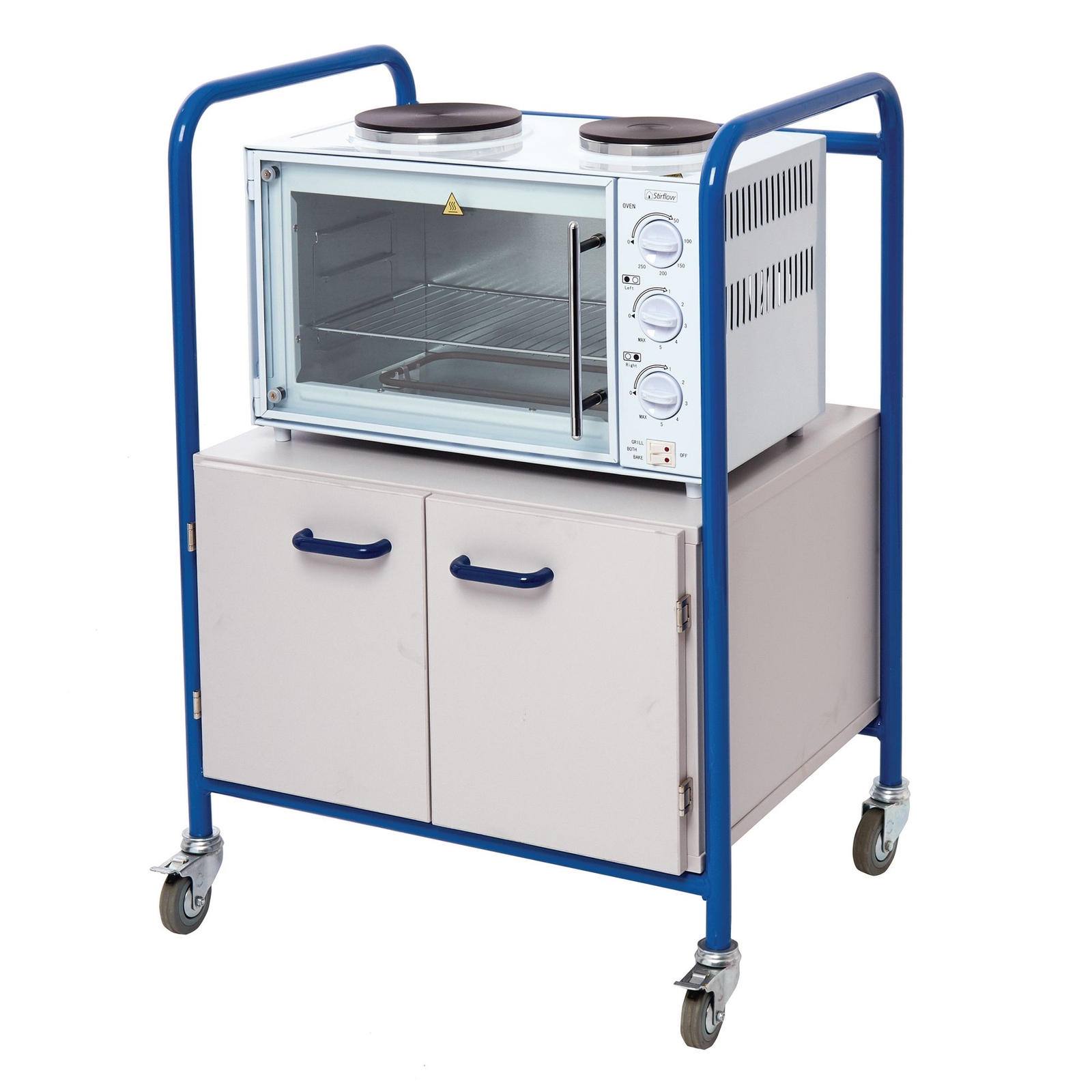 Mini Cooker Trolley with Cupboard