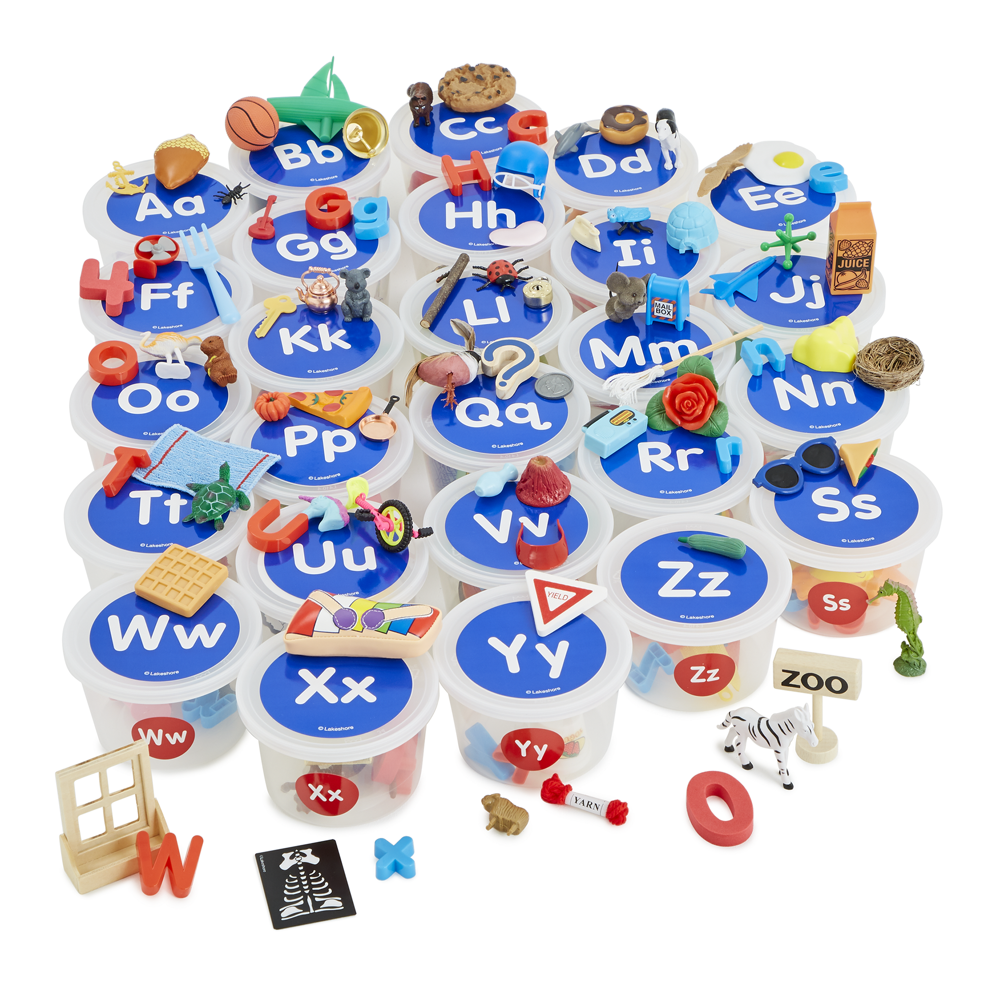 Alphabet Teaching Tubs Pack Of 26 | LDA Resources