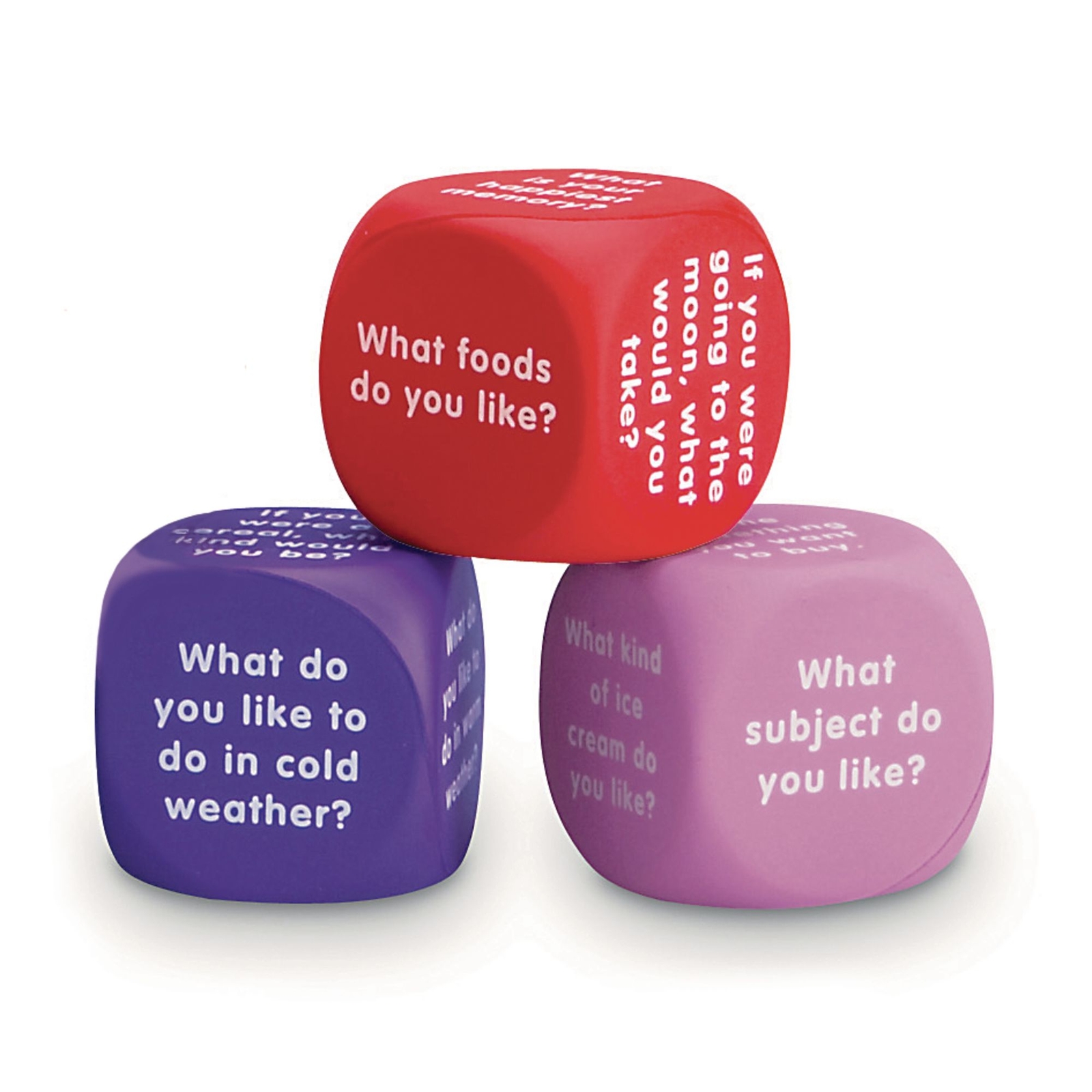 Conversation Cubes Pack of 6